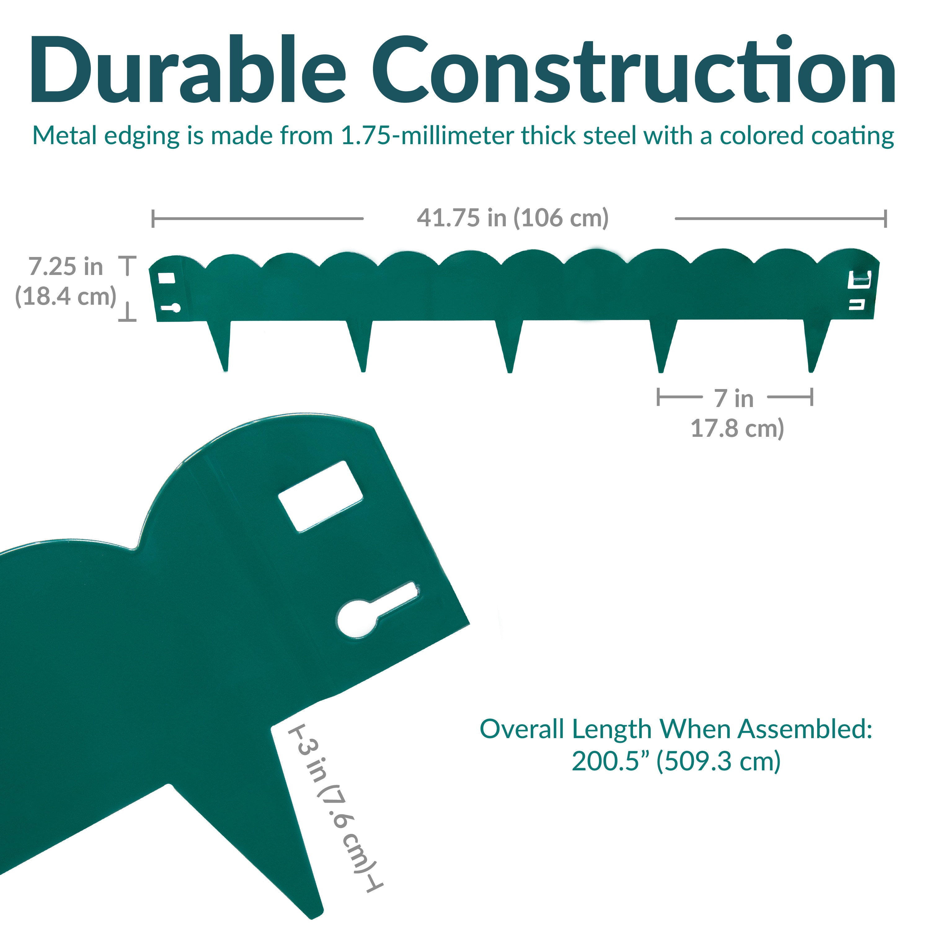 Sunnydaze Decor HBM-2155 edging - View #10