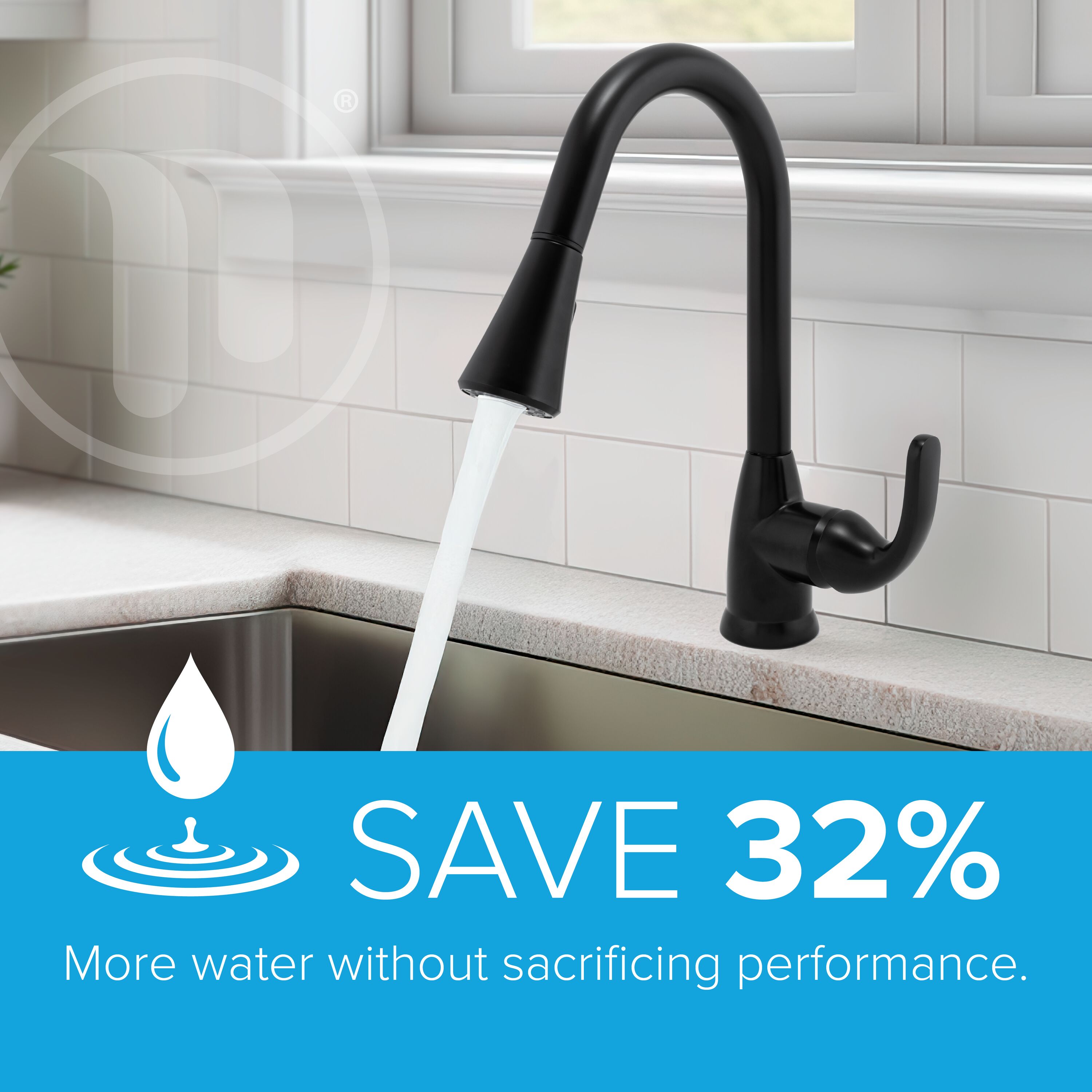 Niagara Conservation N-SLPD-KF15-MB-US Kitchen-Faucets - View #7
