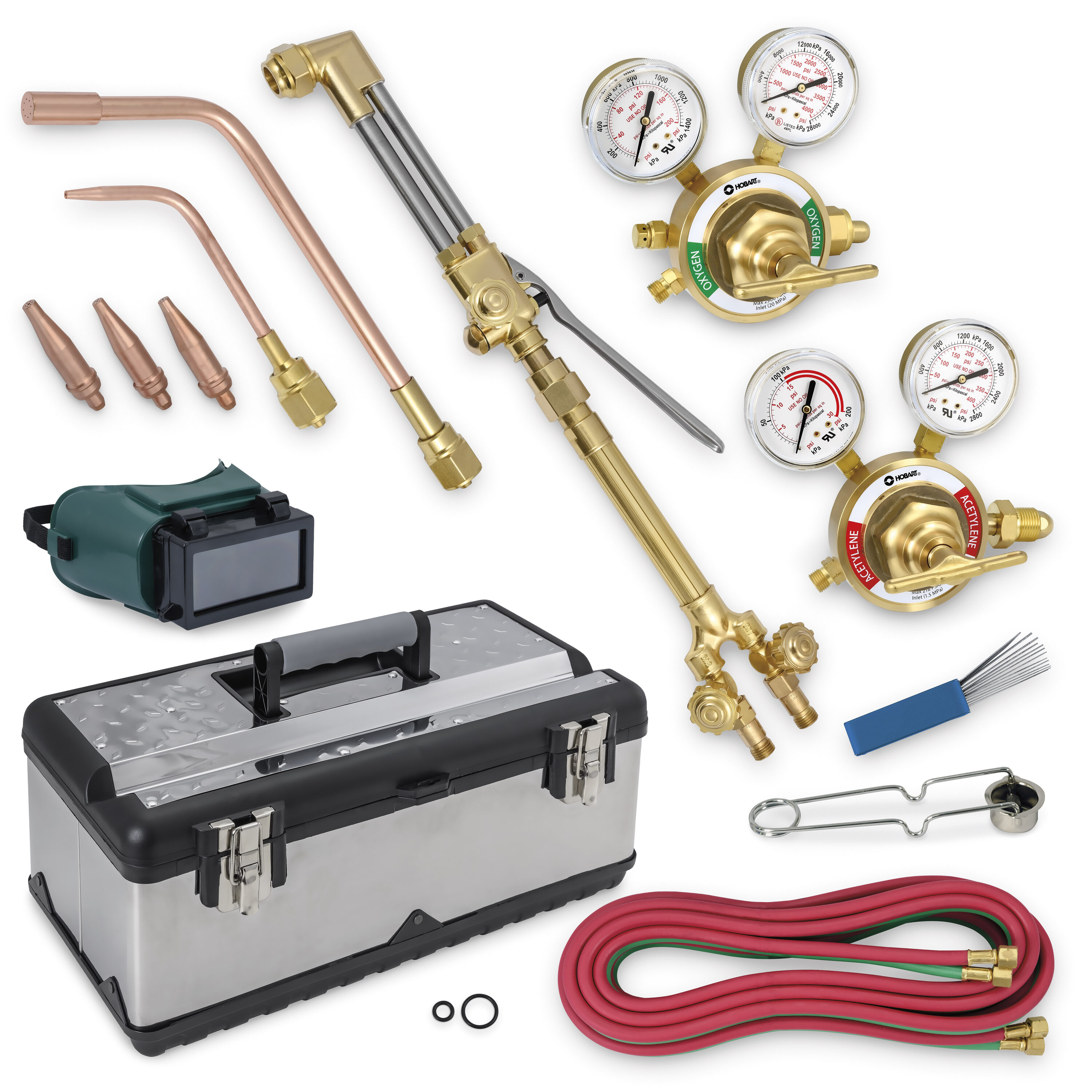 Hobart Propane and Oxygen Acetylene Cutting and Brazing Kit 770974 Sansujyuku sansujyuku.com