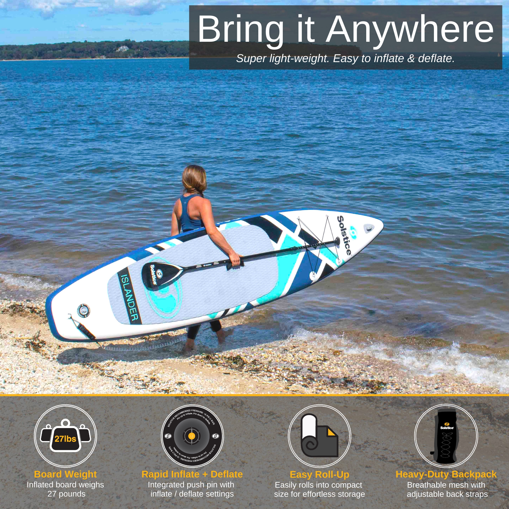 Solstice Watersports 36134 Stand-Up-Paddle-Boards - View #4