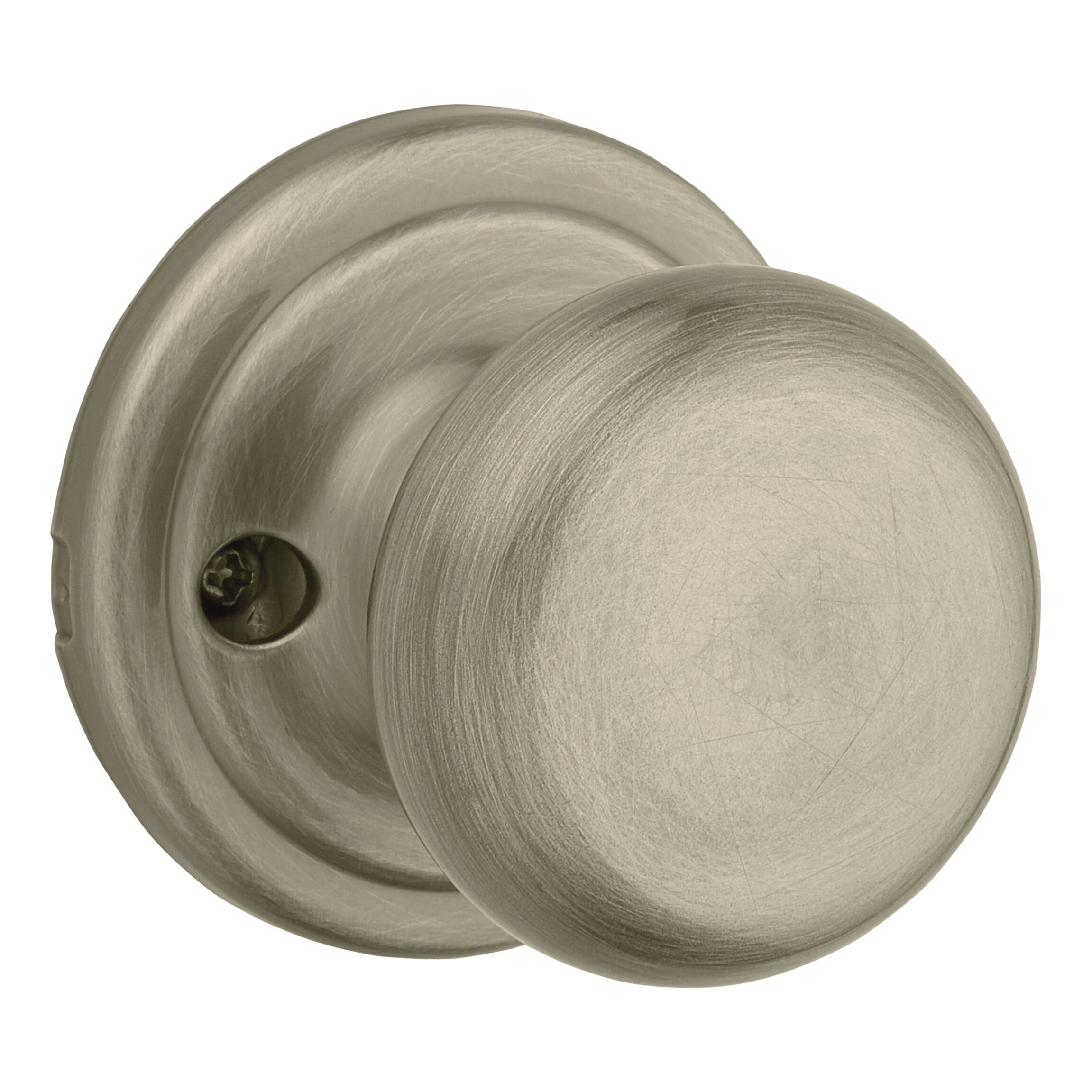 Kwikset Signature Series Juno Antique Brass Interior Hallcloset Passage Door Knob With 5163