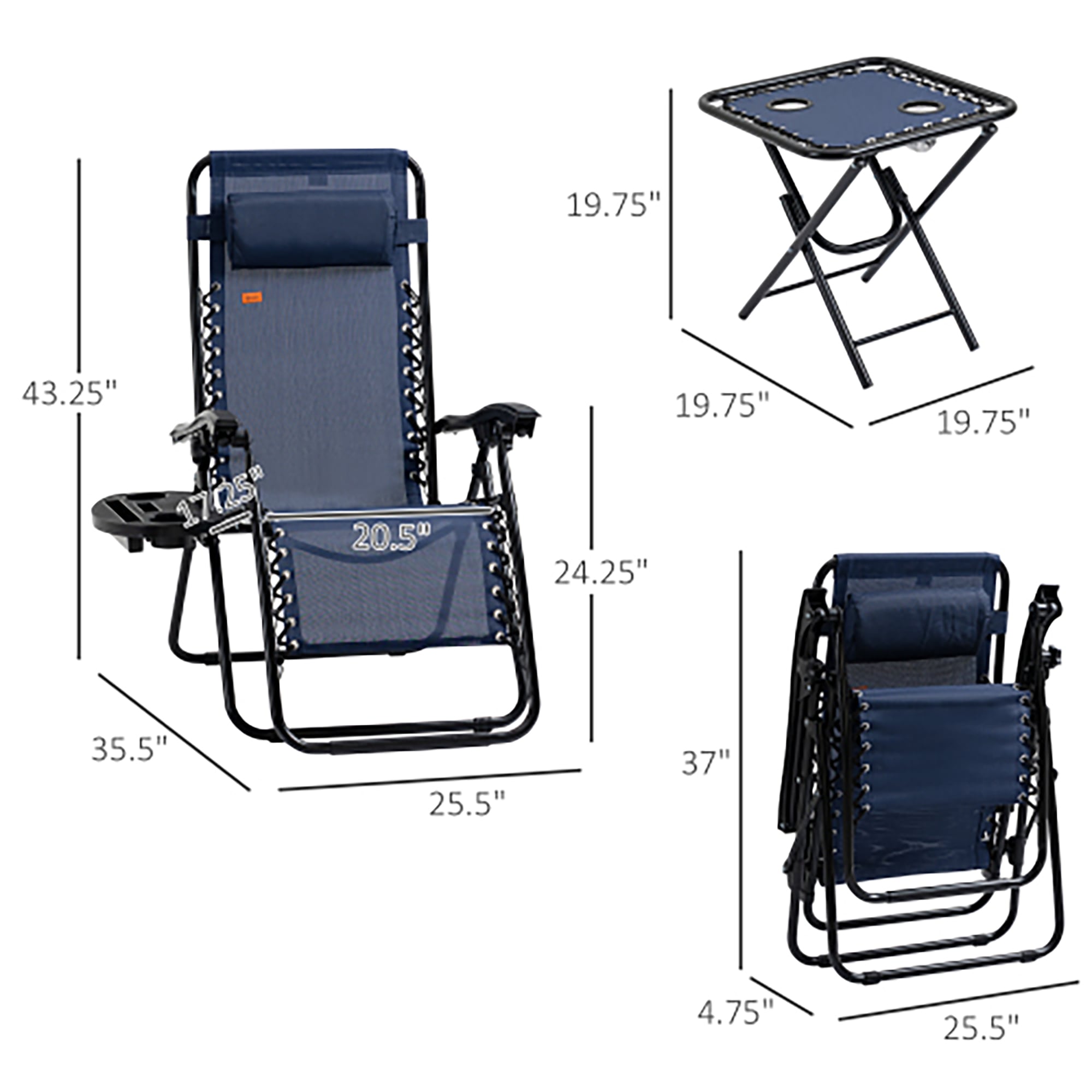 CASAINC WF-OP70234NY Patio-Chairs - View #2