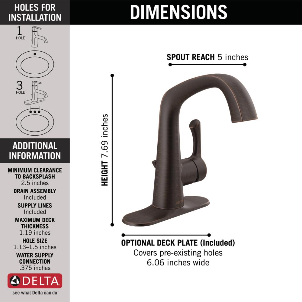Delta 15890LF-RB Lavatory-Faucets - View #5