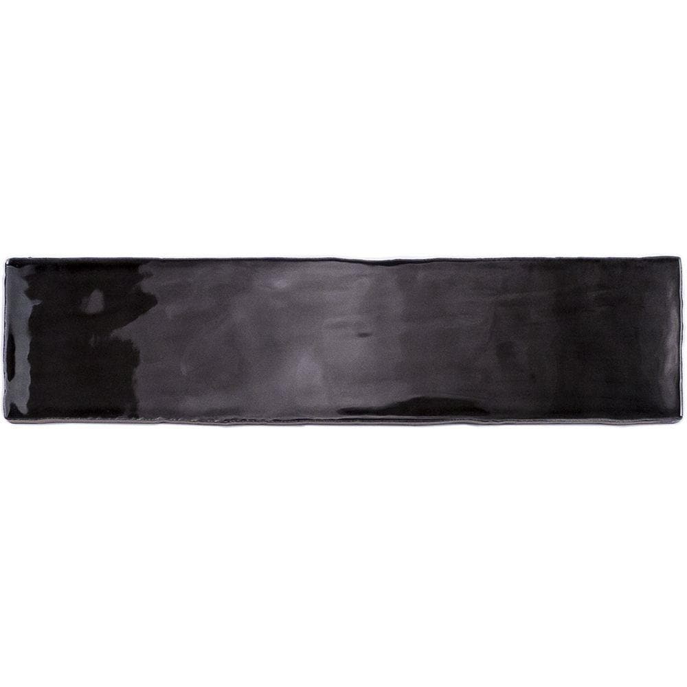 Artmore Tile EXT3RD102960 Sample- Messi Driftwood 3-in x 12-in Polished Ceramic Subway Wall Tile