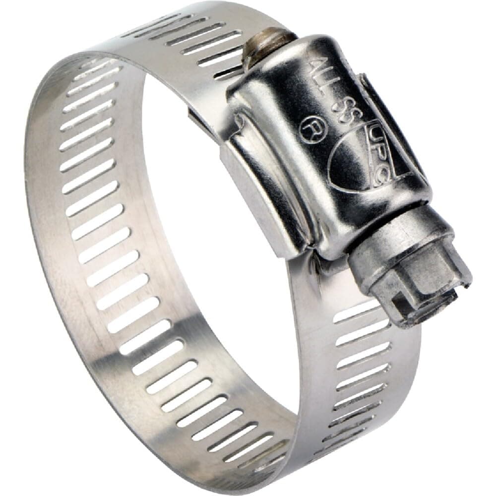 Ideal 63 Series 1-9/16 - 2-1/2 Diameter Stainless Steel HY-Gear 9/16 Worm Drive Hose Clamp (Box of 10) #630040032053-C6A1