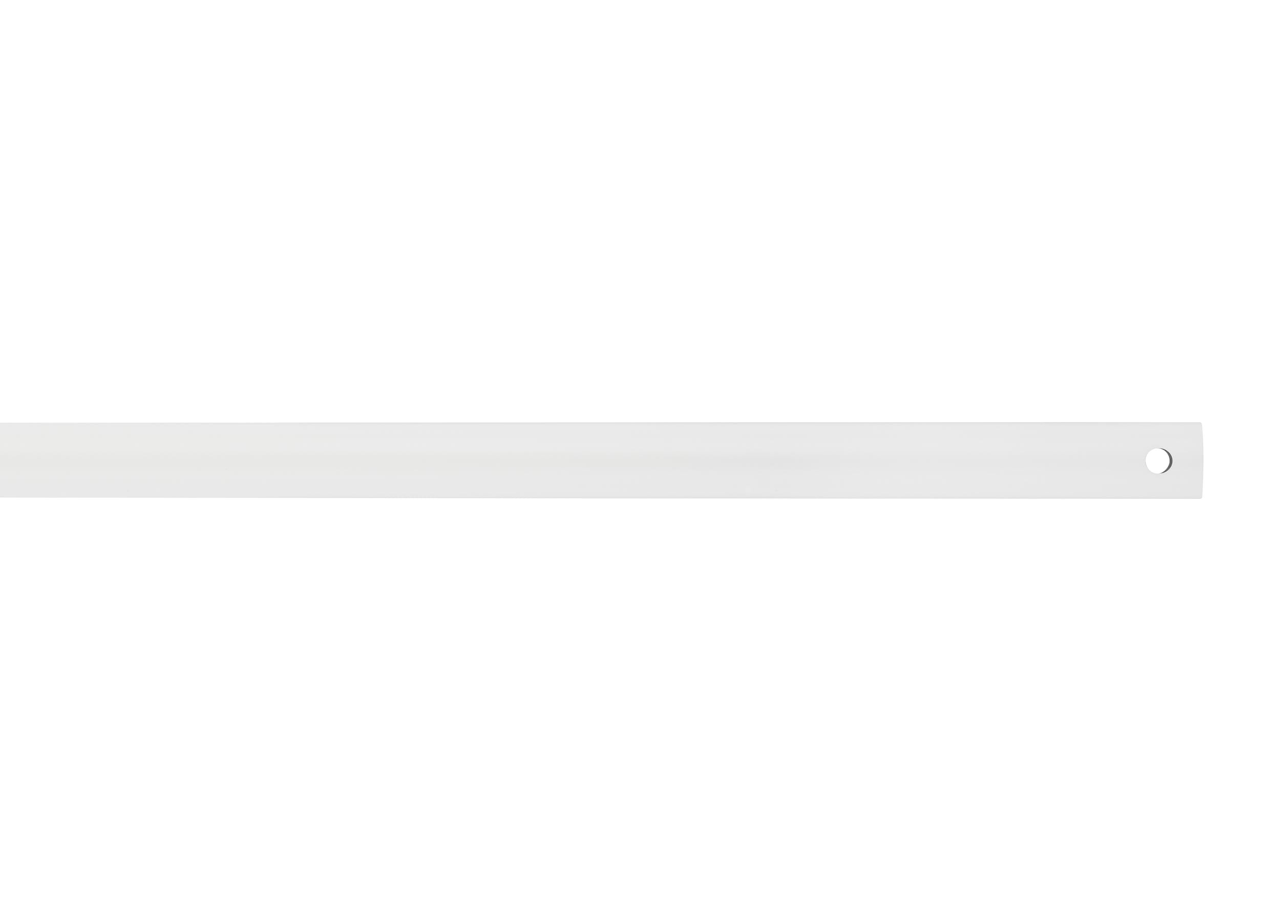 Generation Lighting DRC12RZW Maverick Coastal 12-in Matte White Steel Indoor Downrod