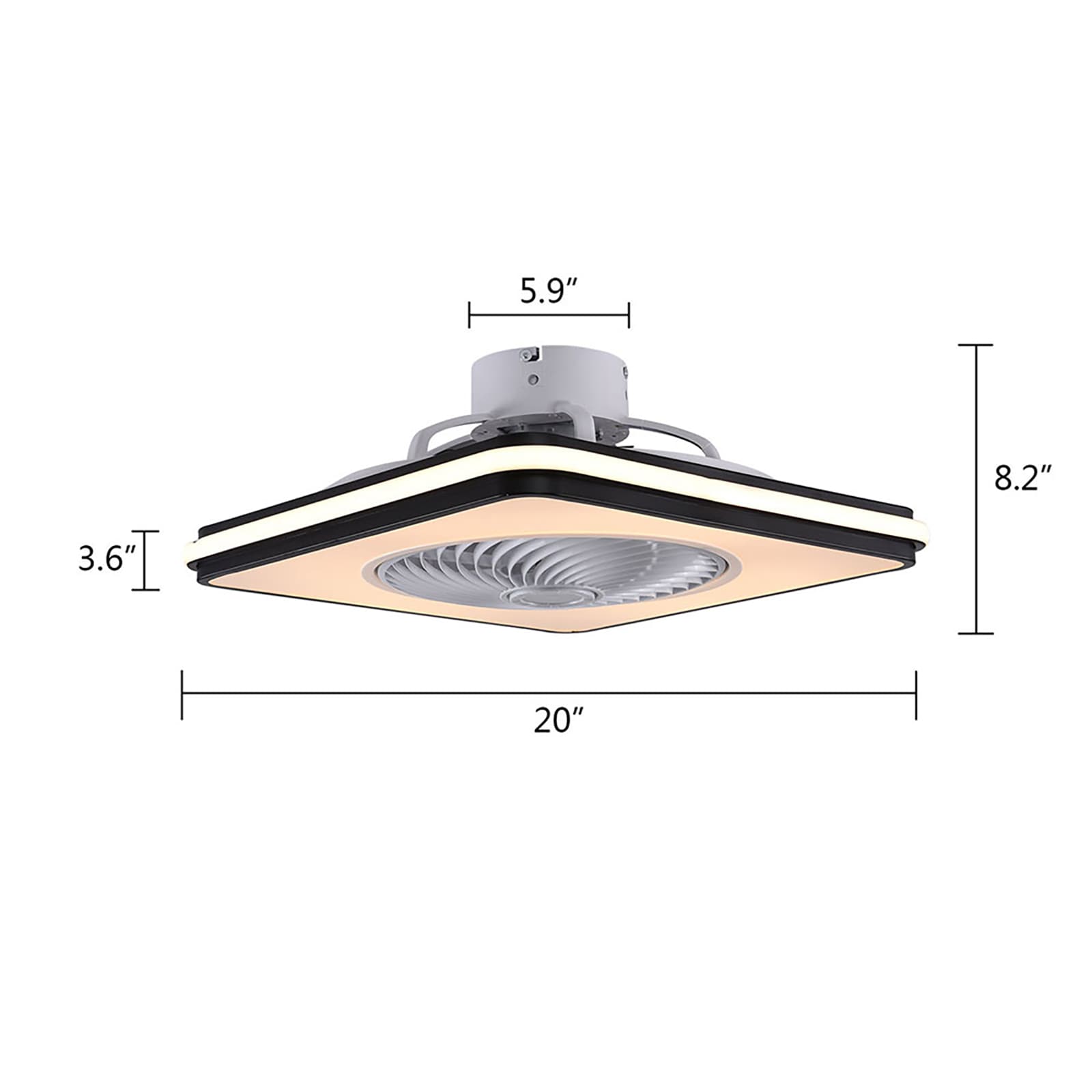 Oukaning HG-HCXLST-4230-US Ceiling-Fans - View #5