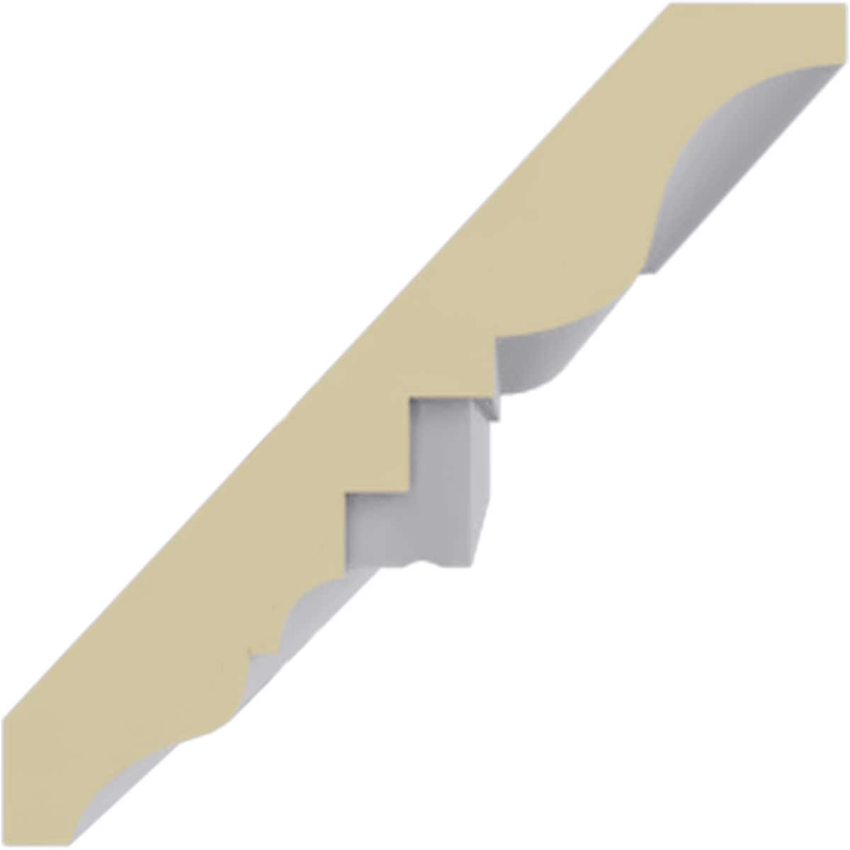 Ekena Millwork Dentil 2-3/4-in x 7-ft 10-1/2-in Primed Polyurethane ...