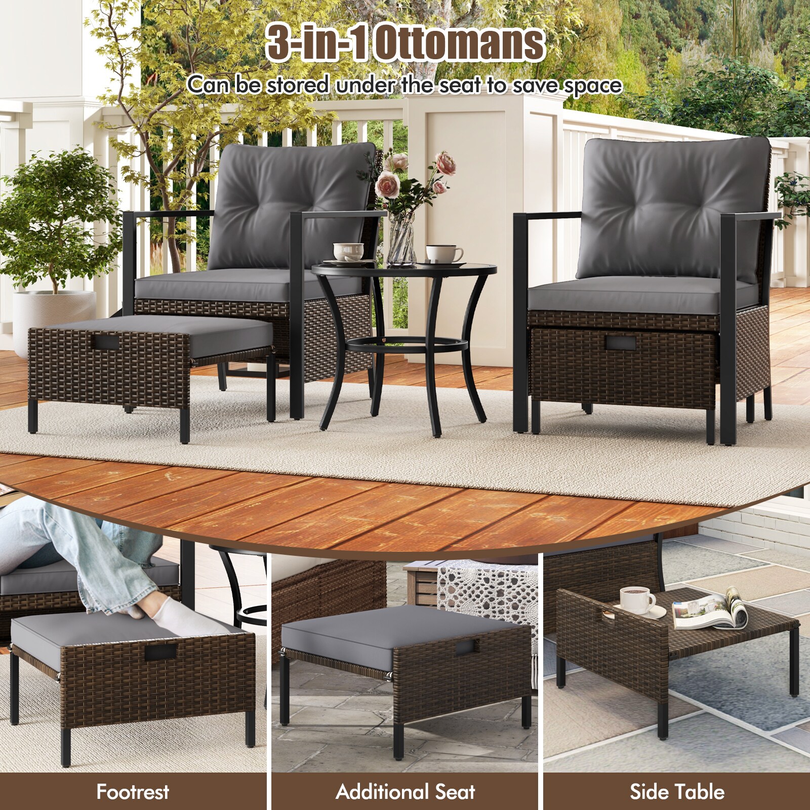  AA360GR Patio-Conversation-Sets - View #7