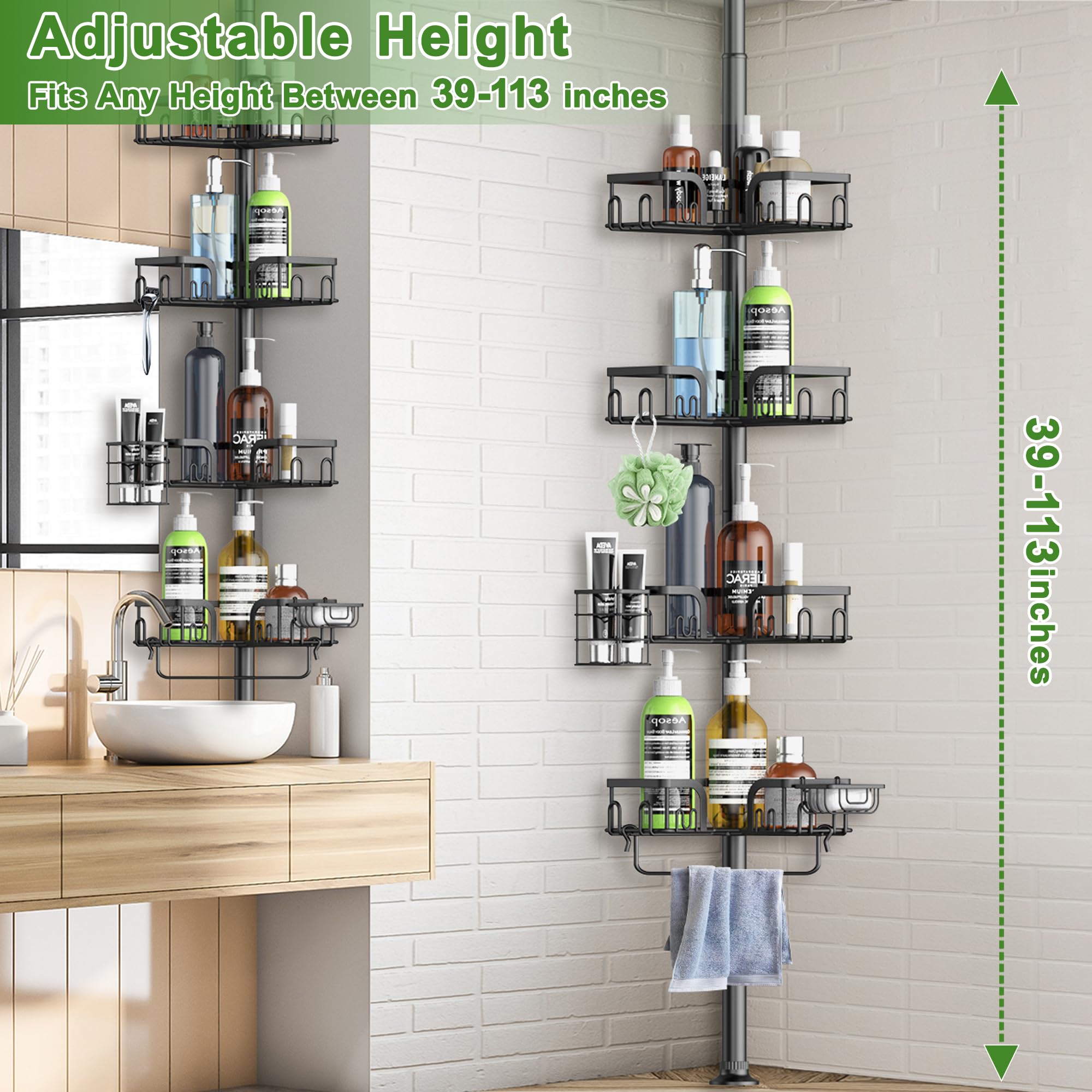 Lovav 5749848290192 Bathroom-Shelves - View #2
