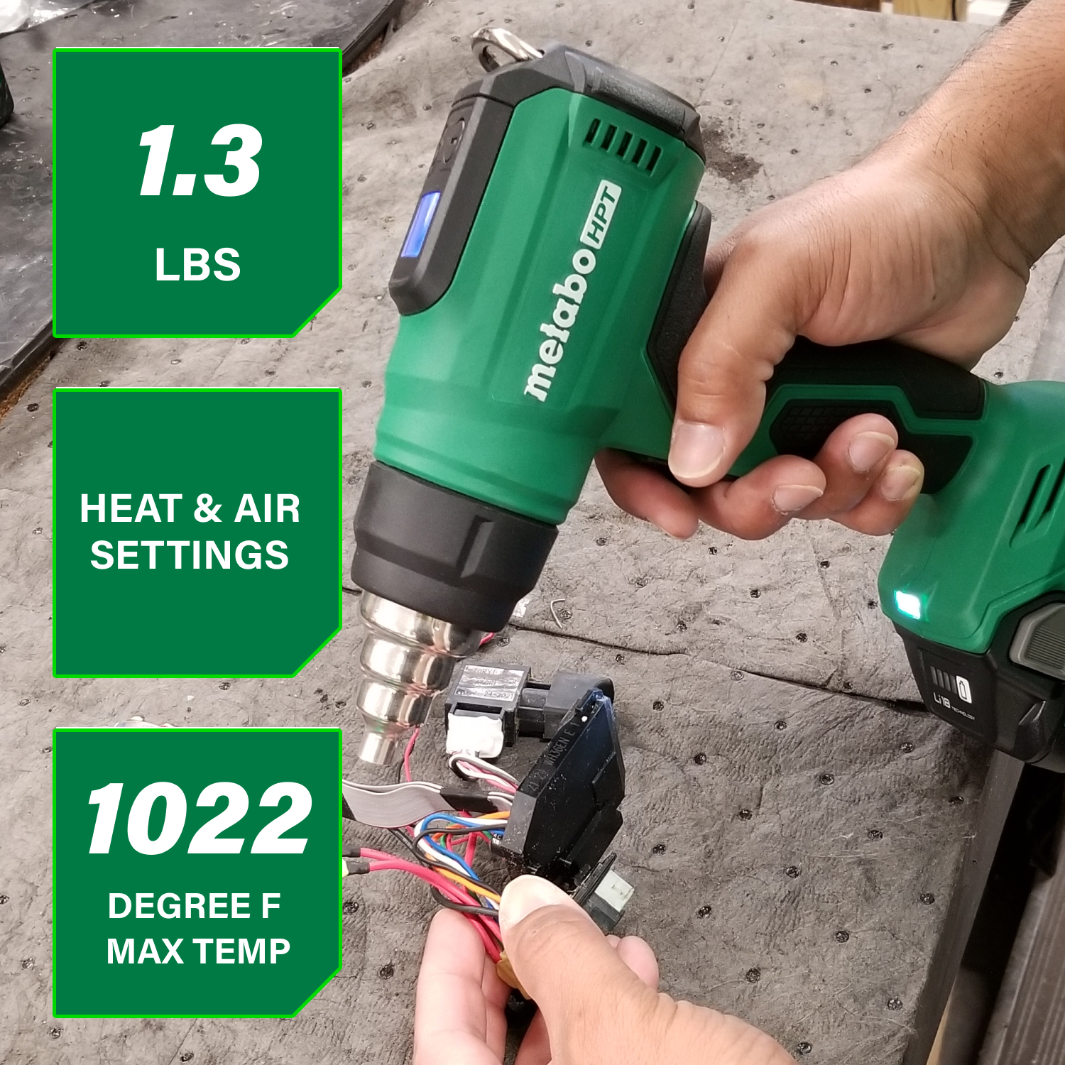 Metabo HPT RH18DAQ4M Heat-Gun - View #2