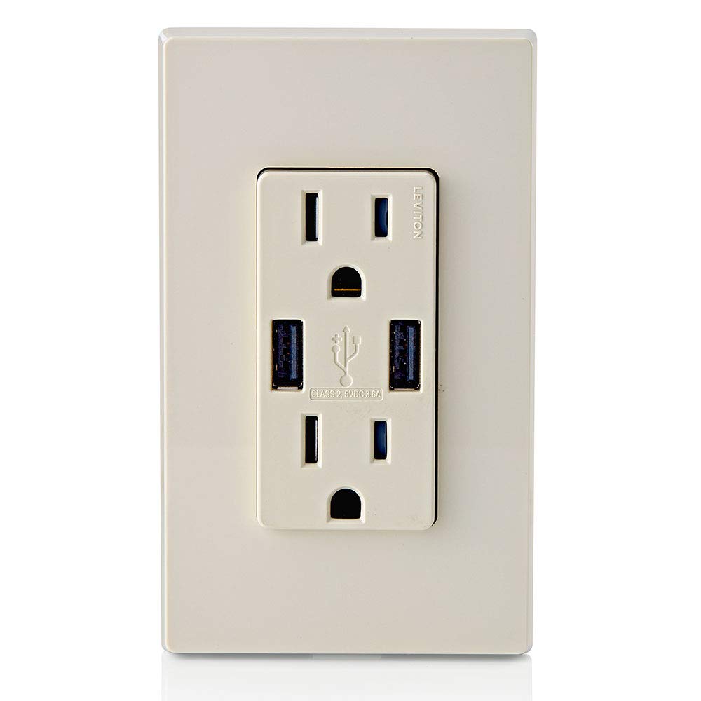 Leviton R08-T5632-0BT receptacles - View #3