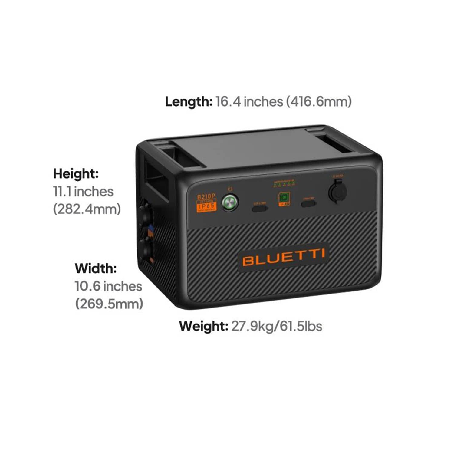 BLUETTI B210P-US-GY-BL-LWSUS Solar-Generators - View #9