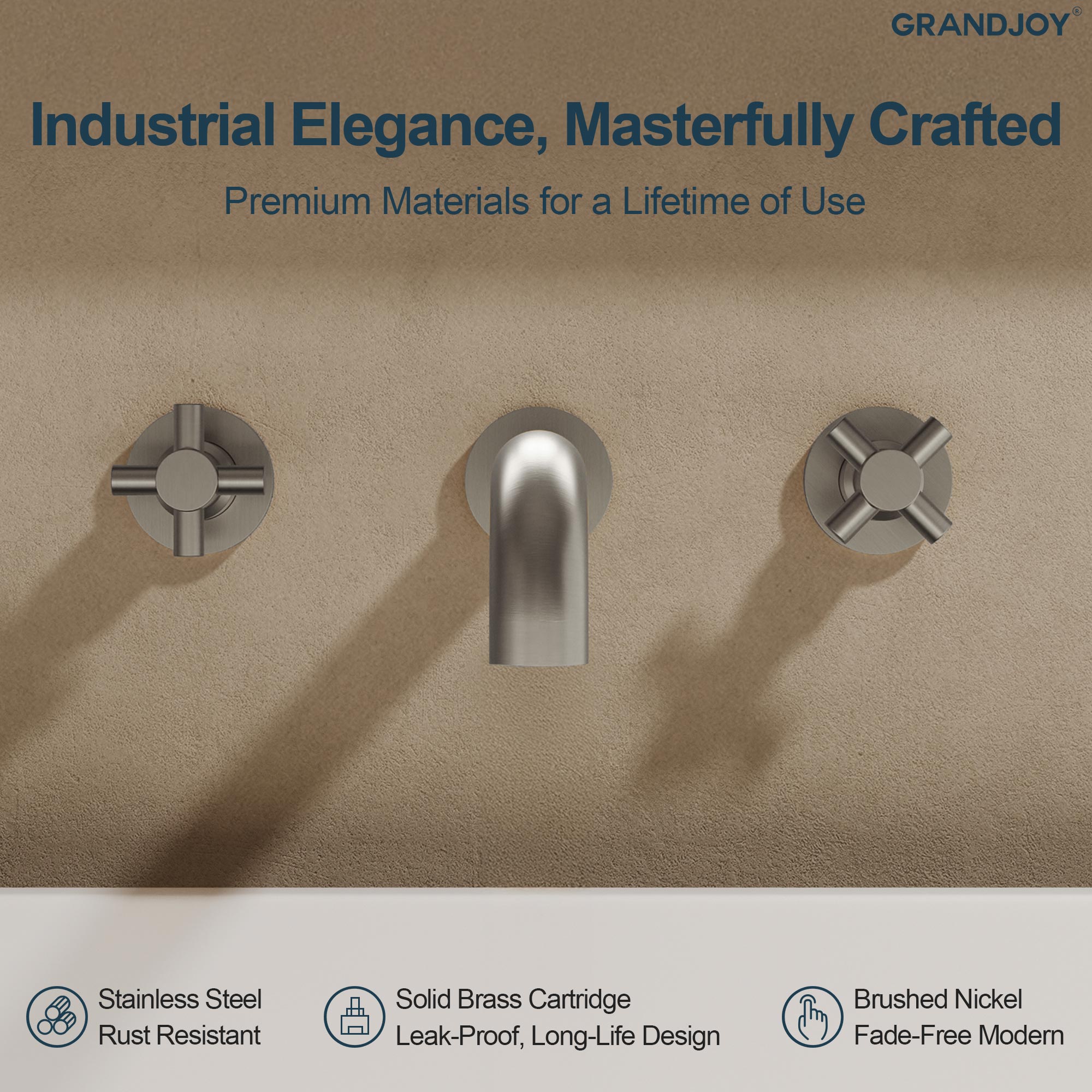 GRANDJOY SGF11GJ-07BN Roman-Tub-Faucets - View #7