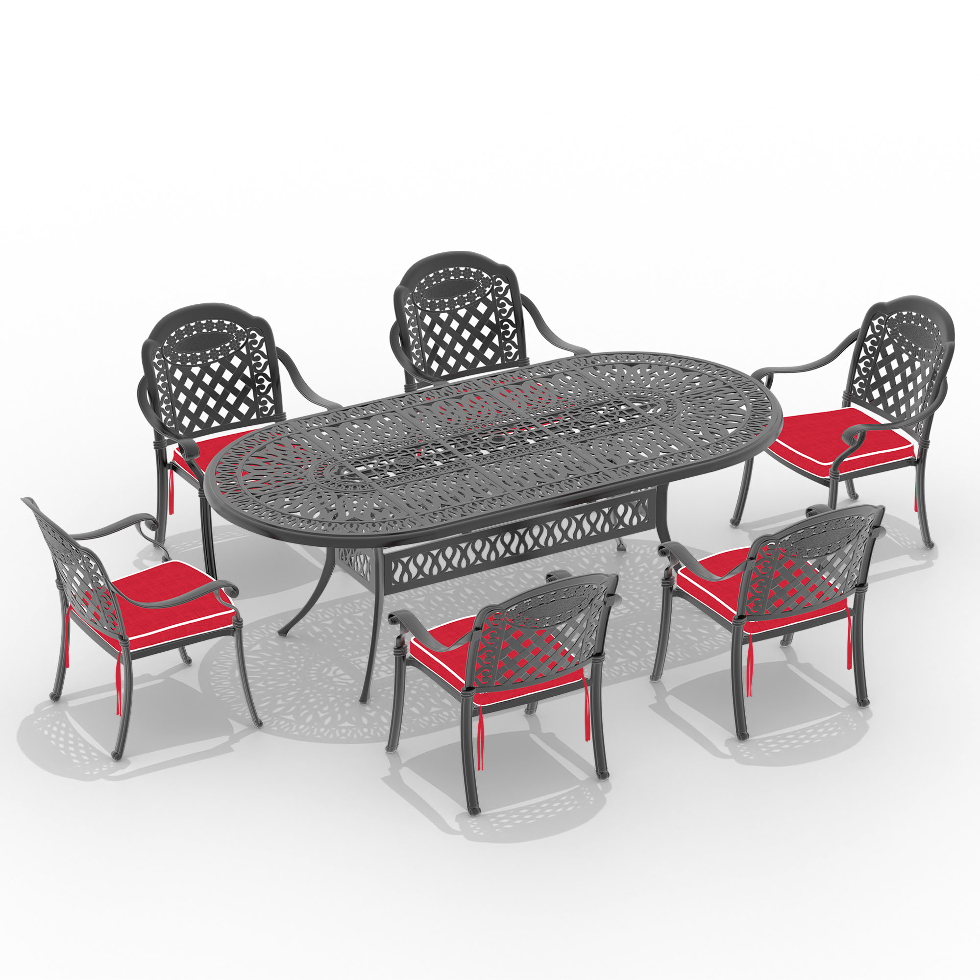 nicesure SLBK6008CZ6A1120RC Patio-Dining-Sets - View #2