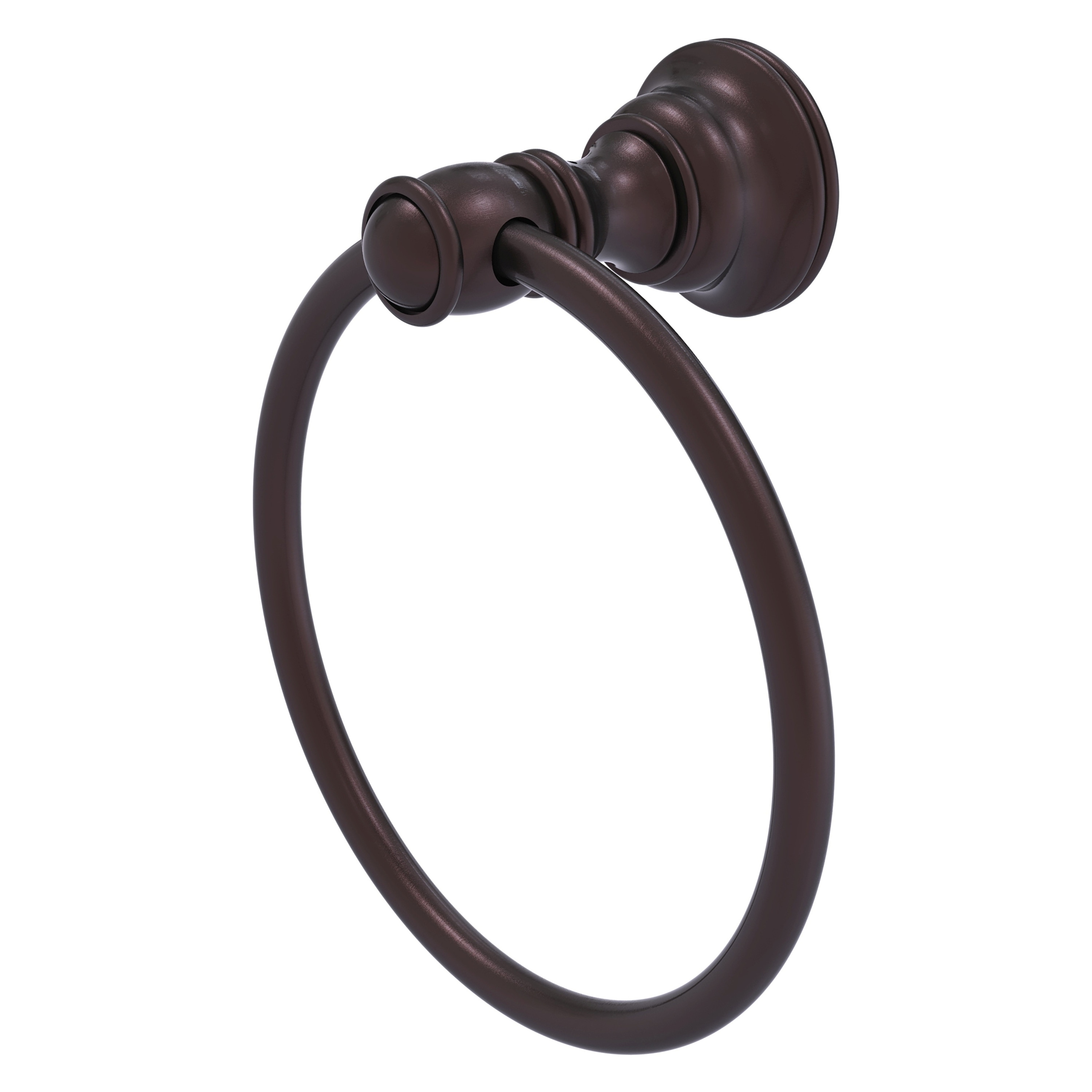 Allied Brass CL-16-ABZ Carolina Antique Bronze Wall mount Single Towel Ring