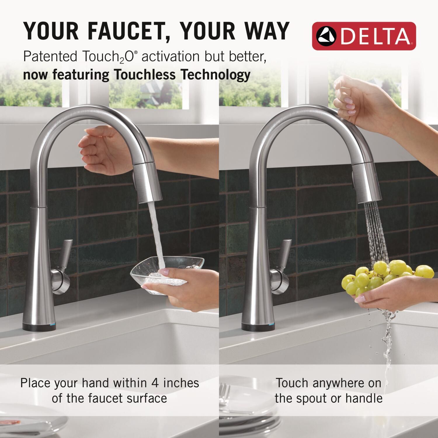 Delta 9191TL-AR-PR-DST Kitchen-Faucets - View #3