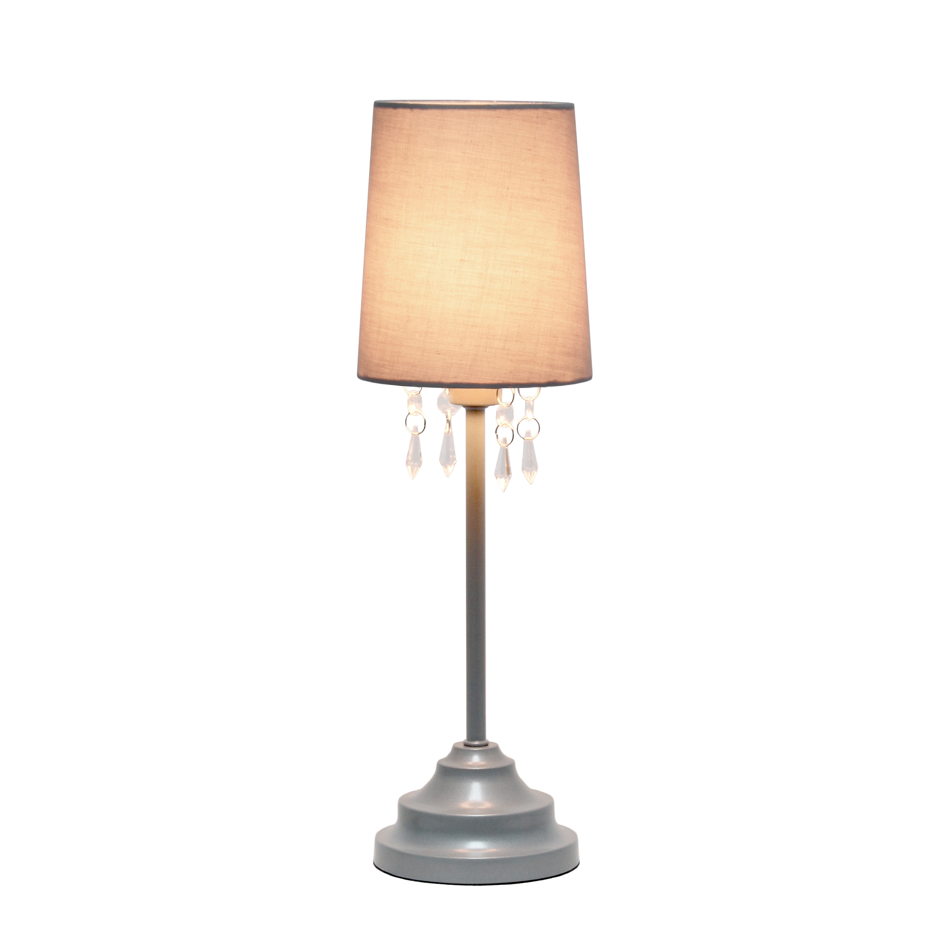 Simple Designs LT3018-GRY Table-Lamps - View #3