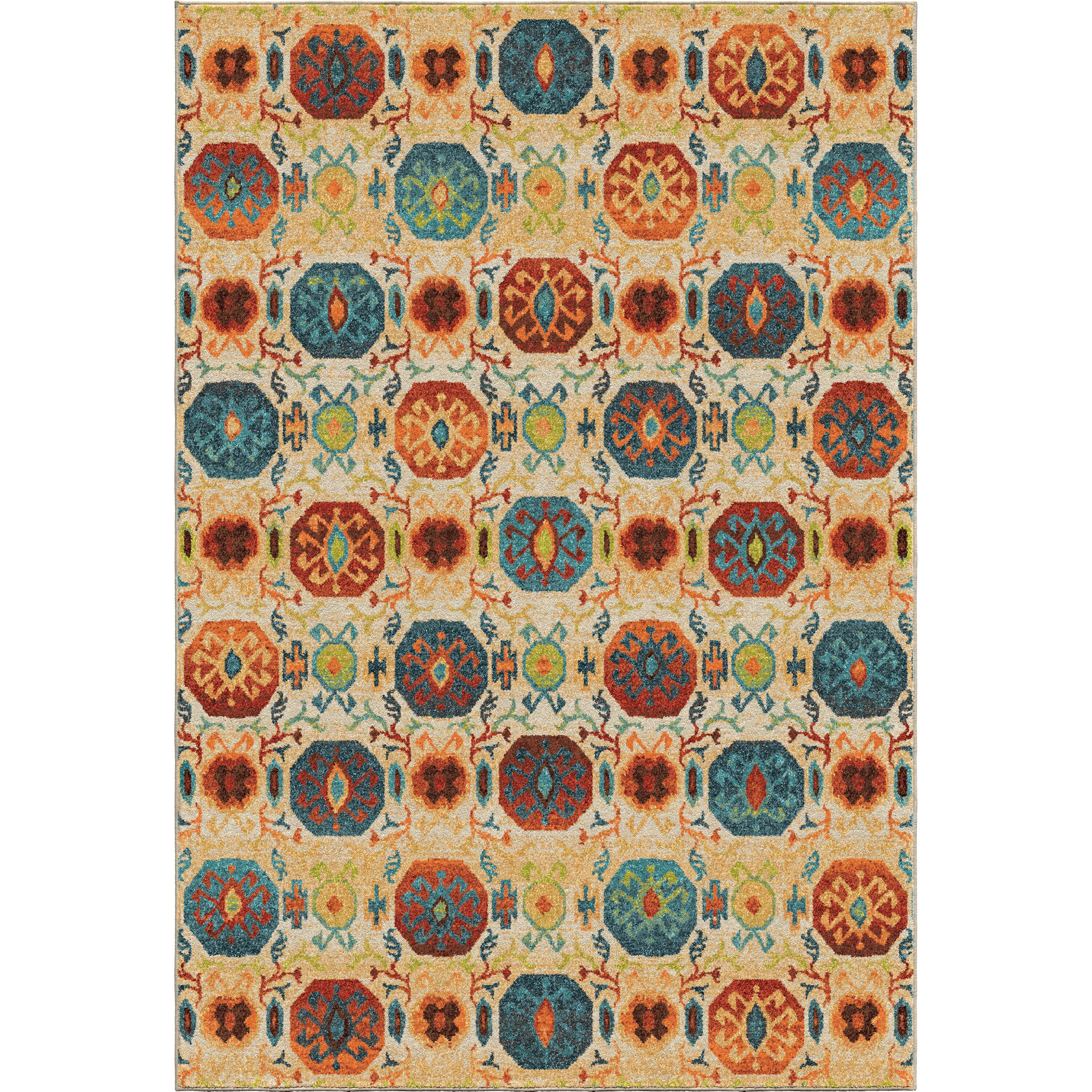 Orian Rugs 354843 Kalahari 8 X 11 (ft) Geometric Area Rug