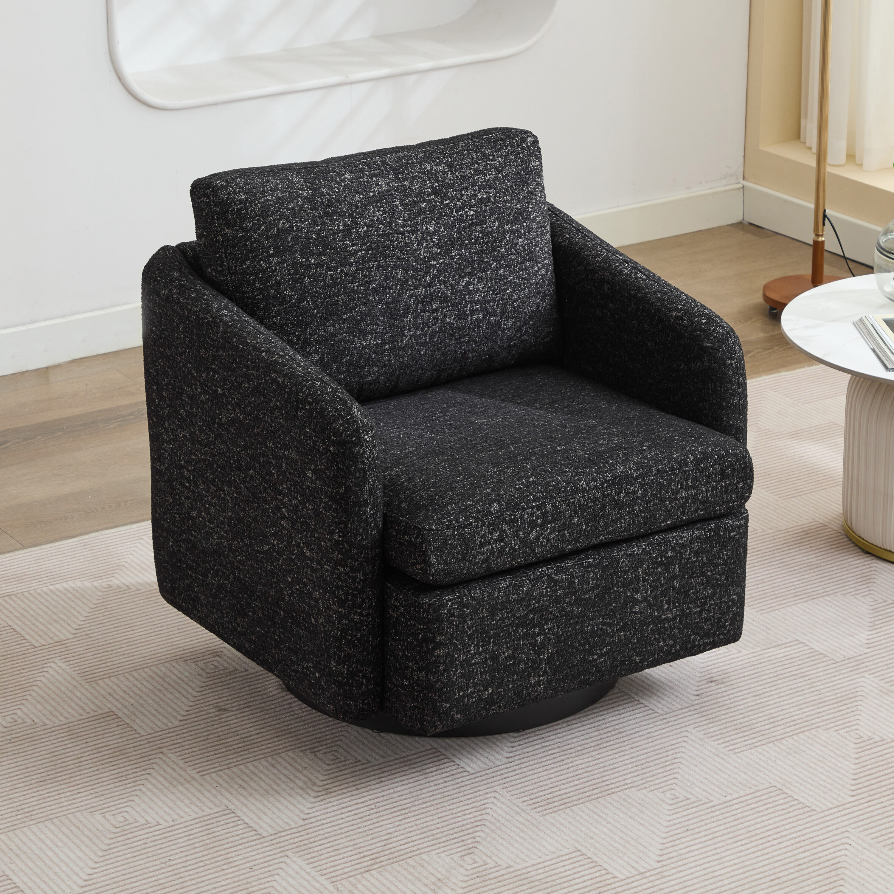 Hrinhom HC-W1107-BLACK chairs - View #2