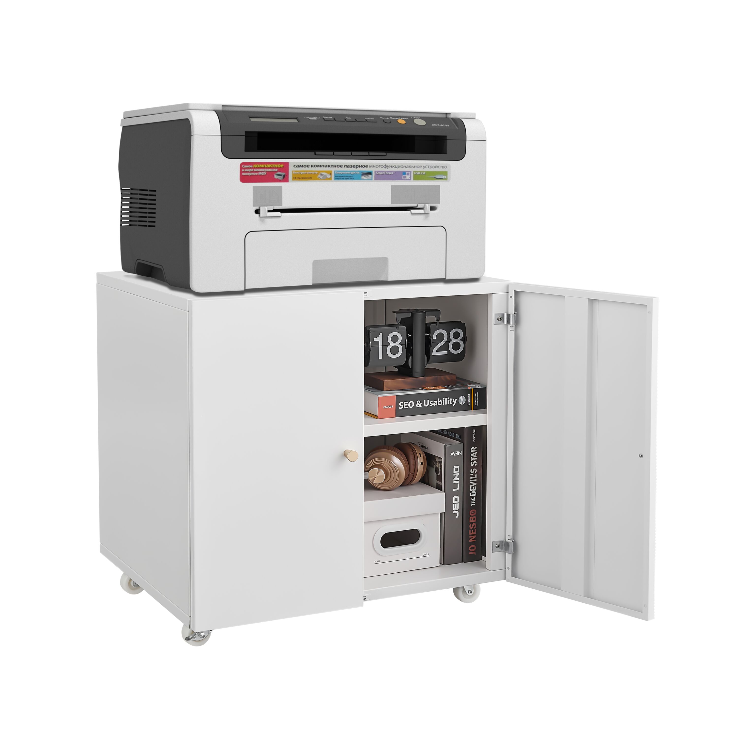 Siavonce XH672-A Storage-Cabinets - View #6