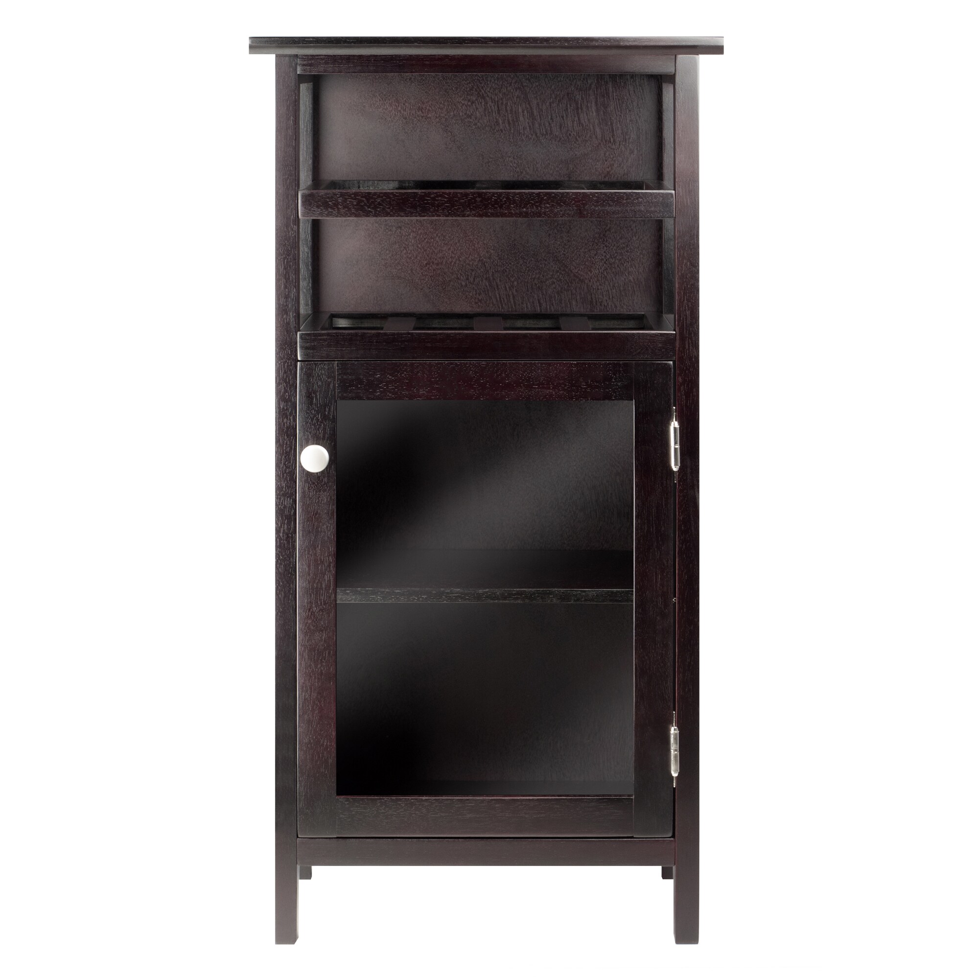 3 Shelf Storage Cabinet, Espresso