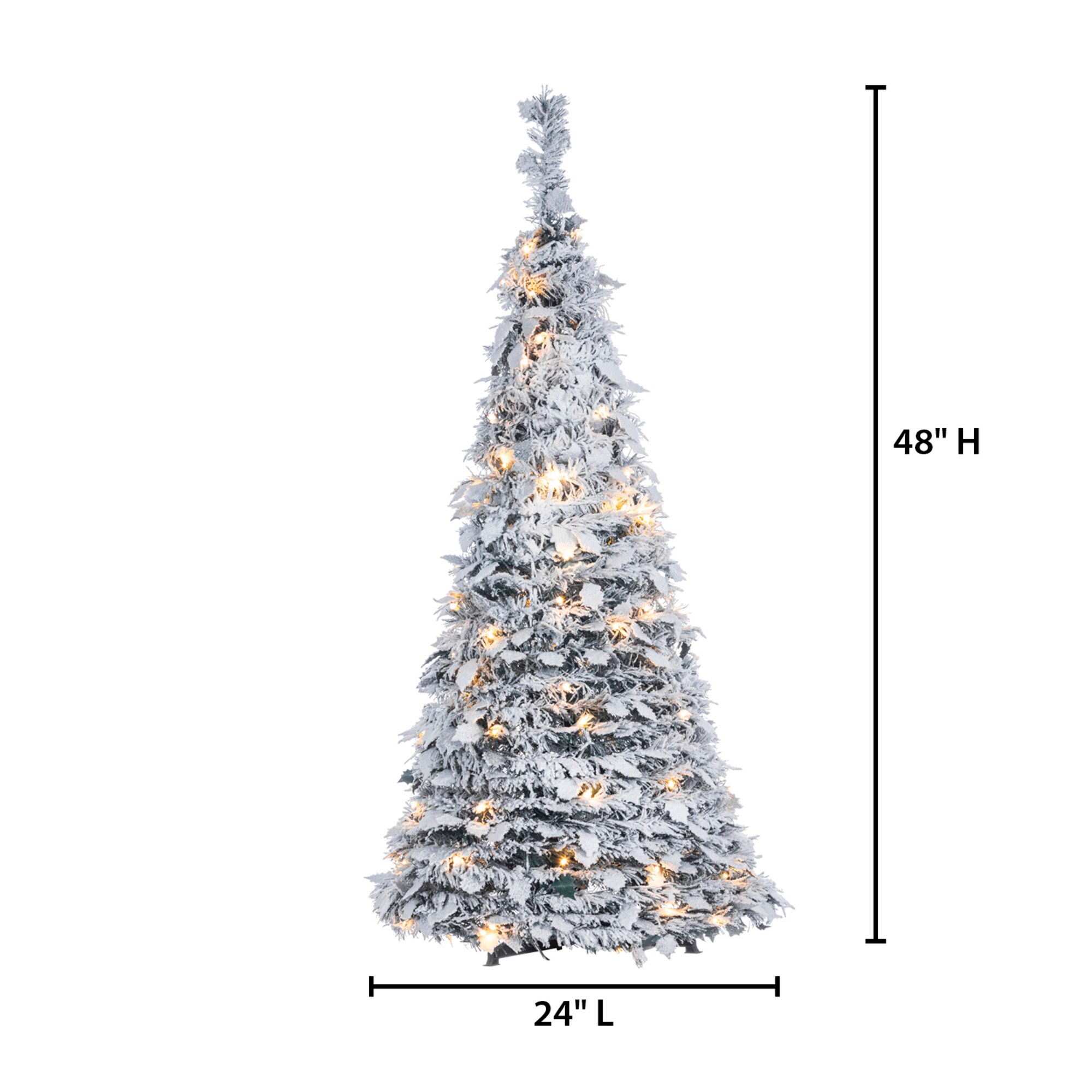 Sterling Tree Company 6446-40MLWW Artificial-Christmas-Trees - View #3