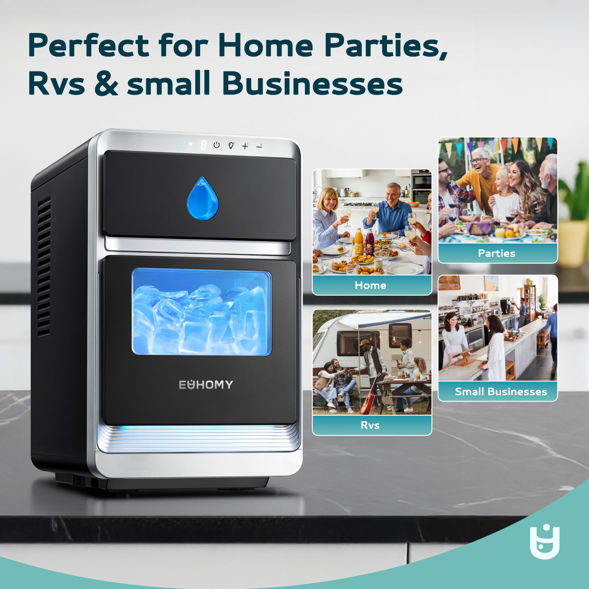 Euhomy IM022-LBS-E-LS-SC Ice-Makers - View #6