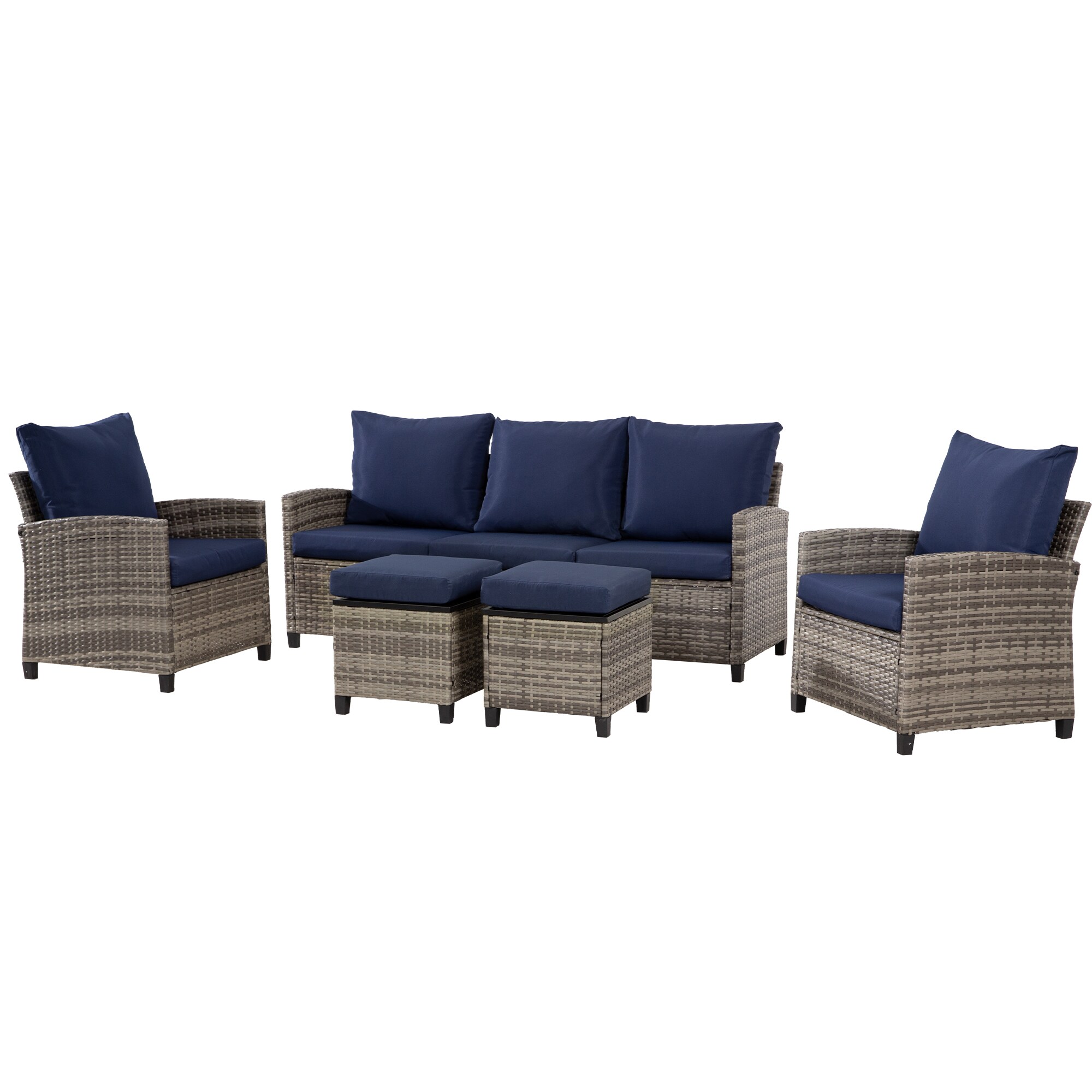 Forclover MONLDS08BR Patio-Conversation-Sets - View #14