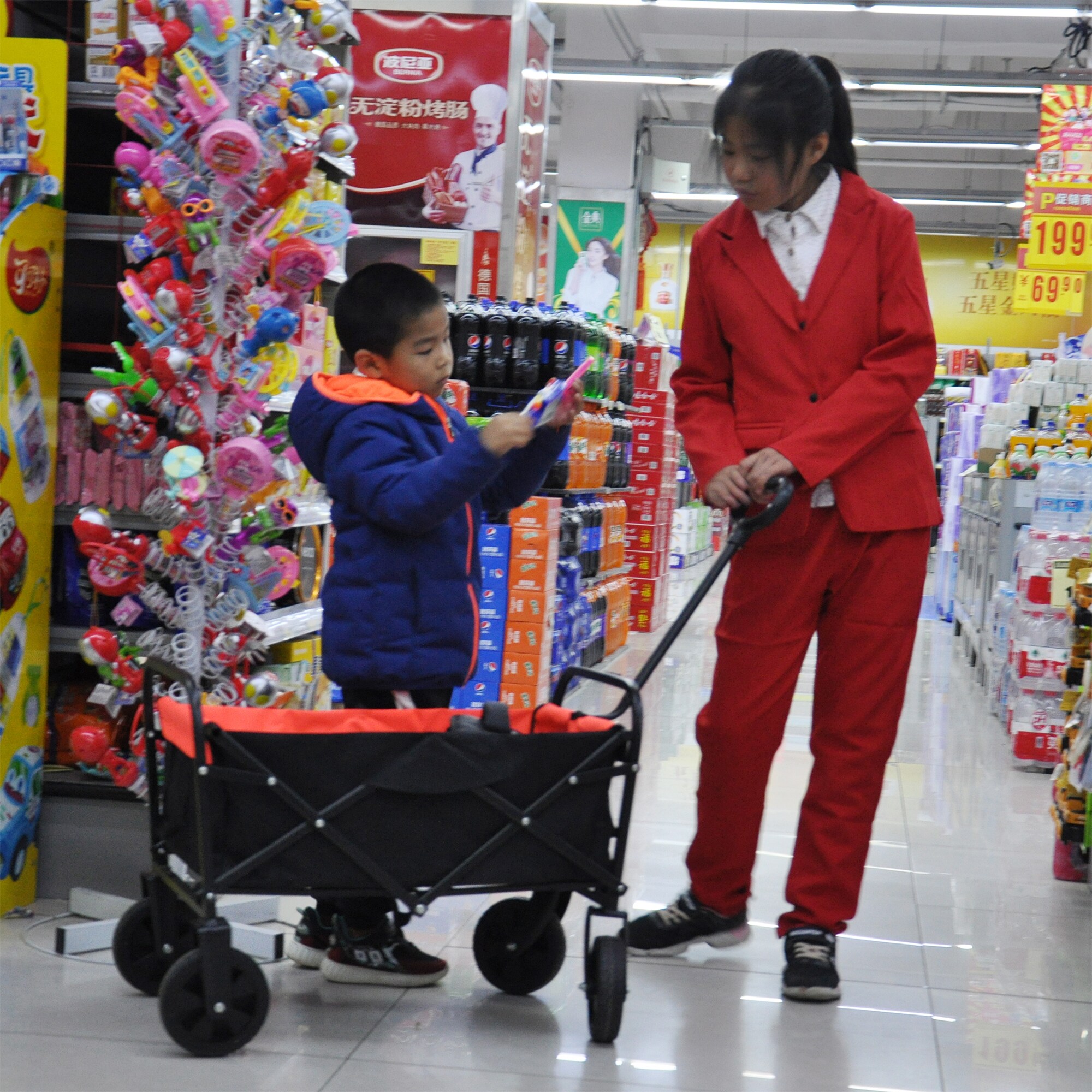 WELLFOR ORQ-704OR Yard-Carts - View #13