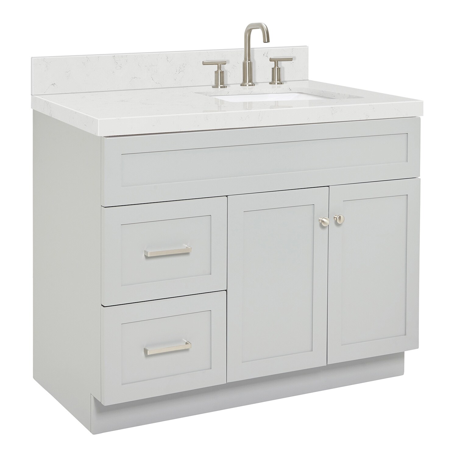 ARIEL F042SRCQRVOGRY Bath-Vanity-Combo - View #7