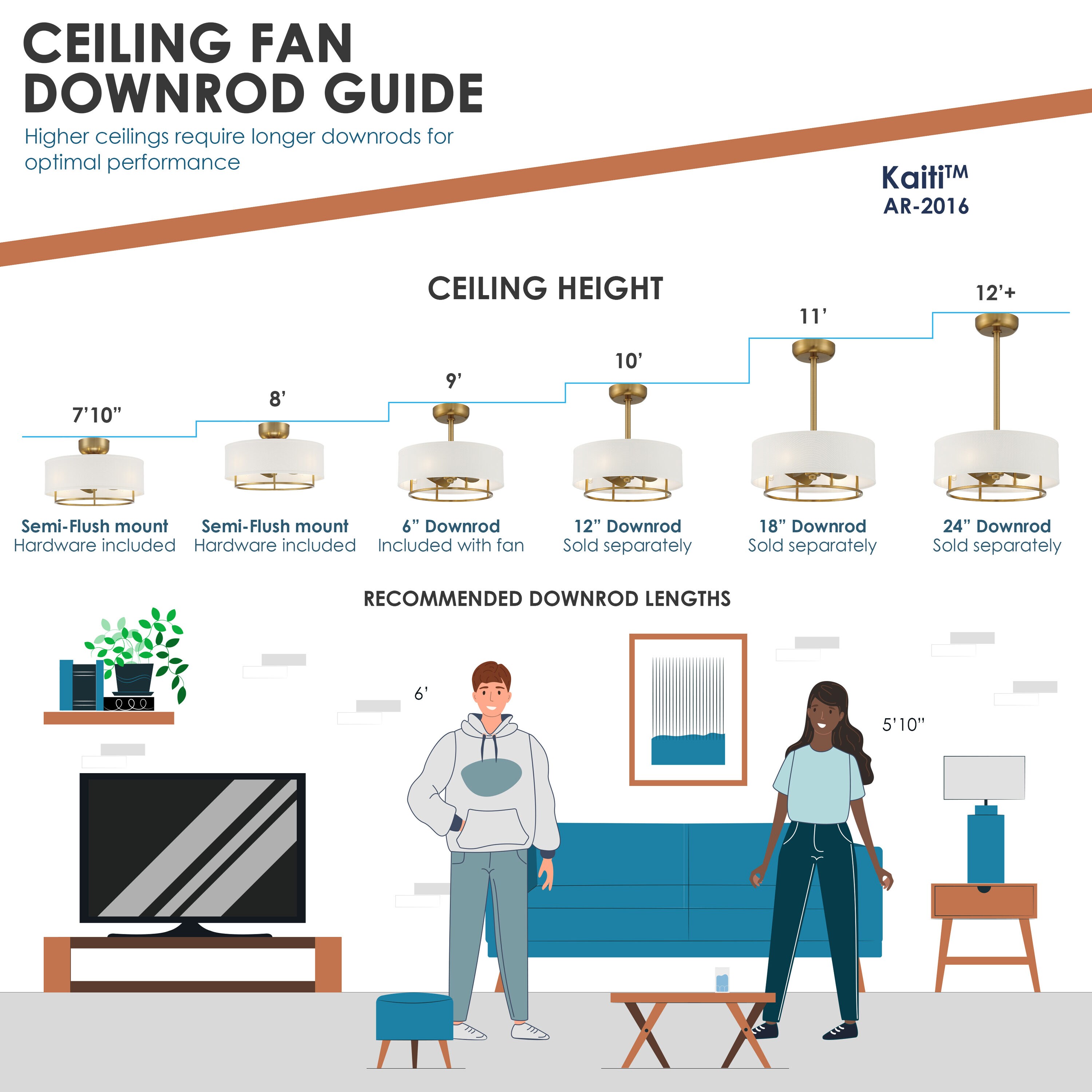 Arranmore Lighting & Fans AR-2016AGB Ceiling-Fans - View #8