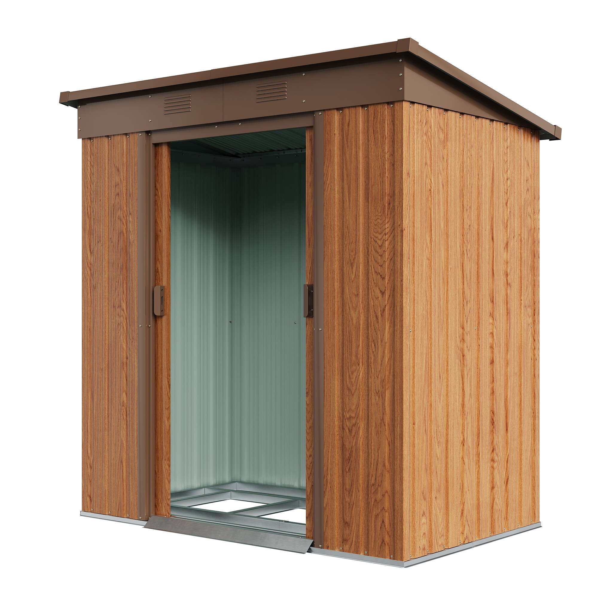 Clihome CL-TP717WF307LBW Metal-Storage-Buildings-Sheds - View #3