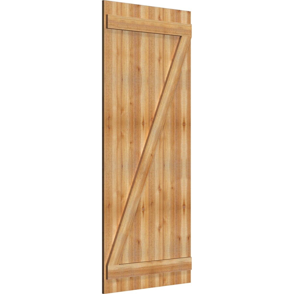 Ekena Millwork RBJ06Z32X072RWR Exterior-Shutters - View #2