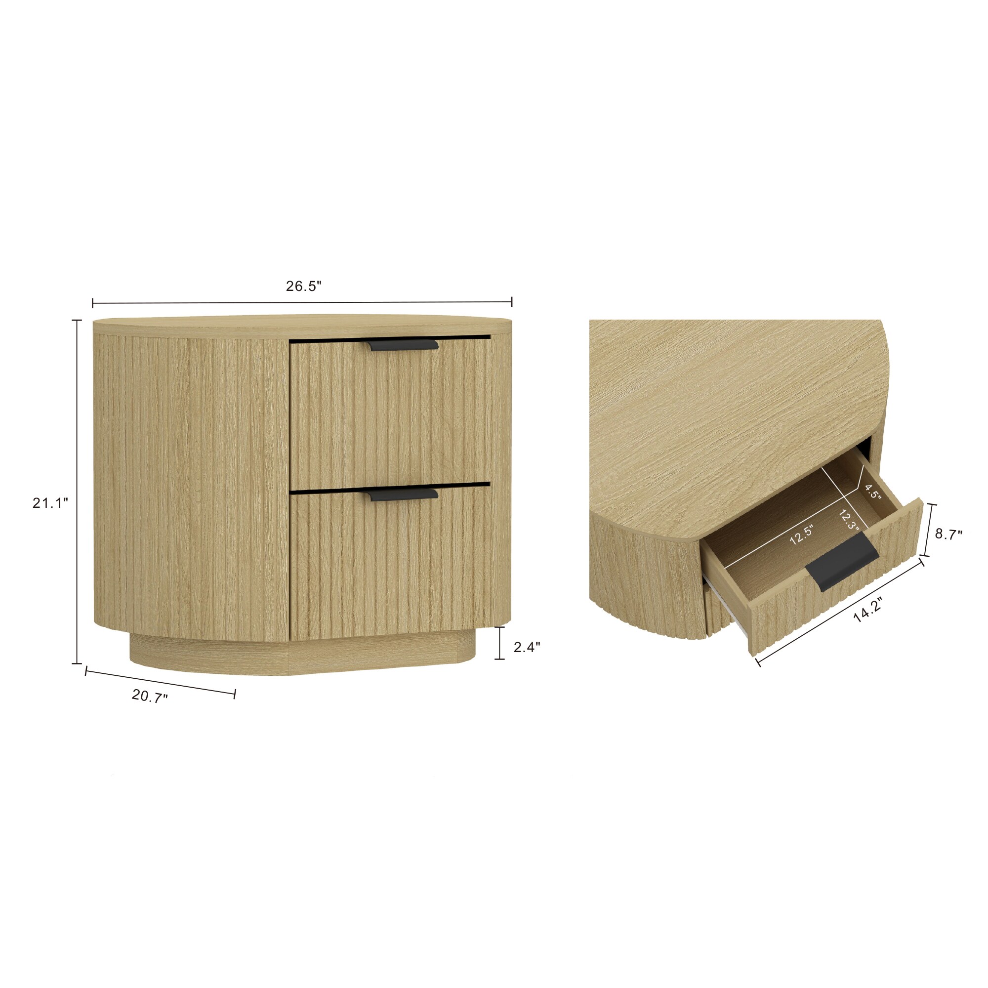 Manhattan Comfort 2-NS010-NO nightstands - View #3
