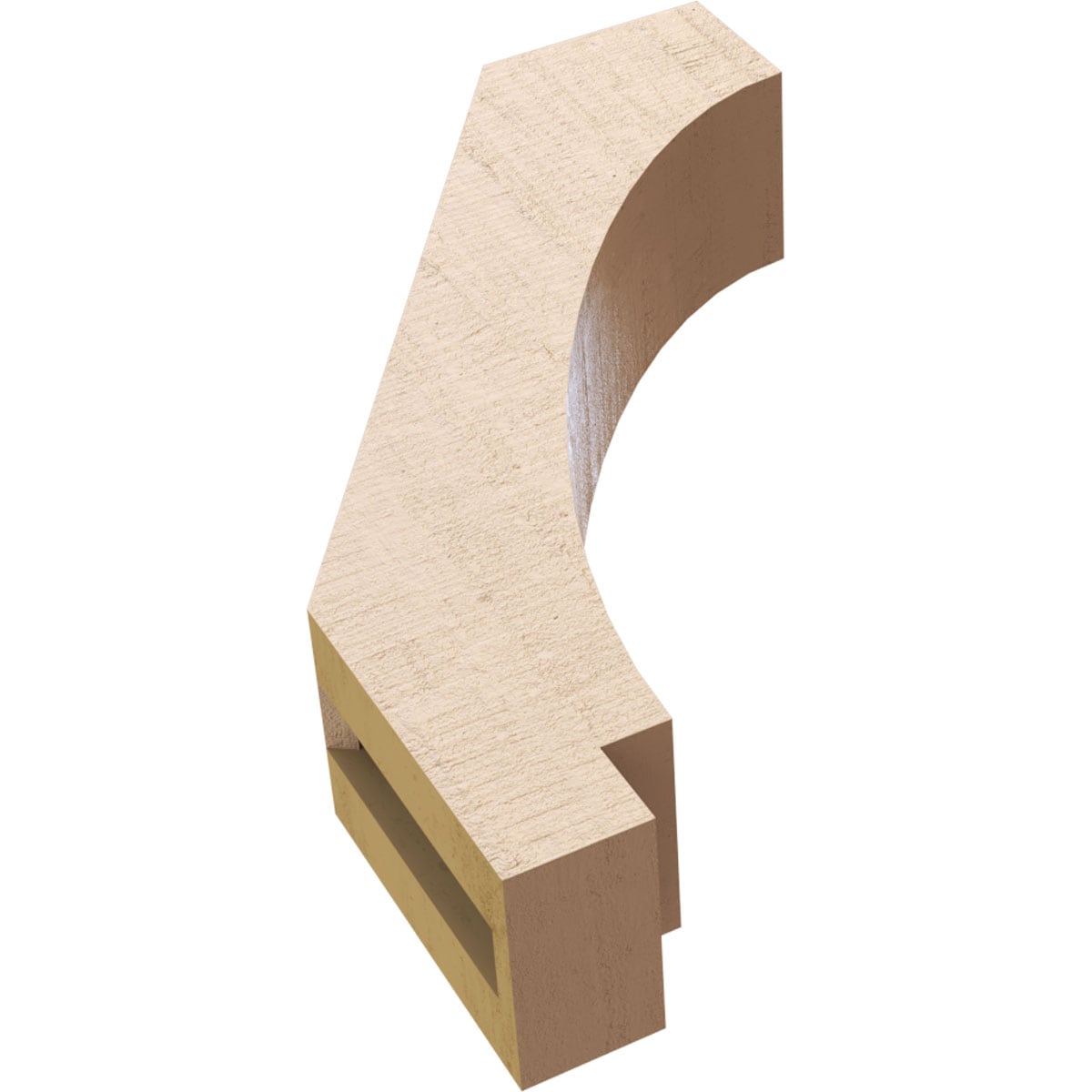 Ekena Millwork BRCUR03X10X14IMPRCPR braces - View #7