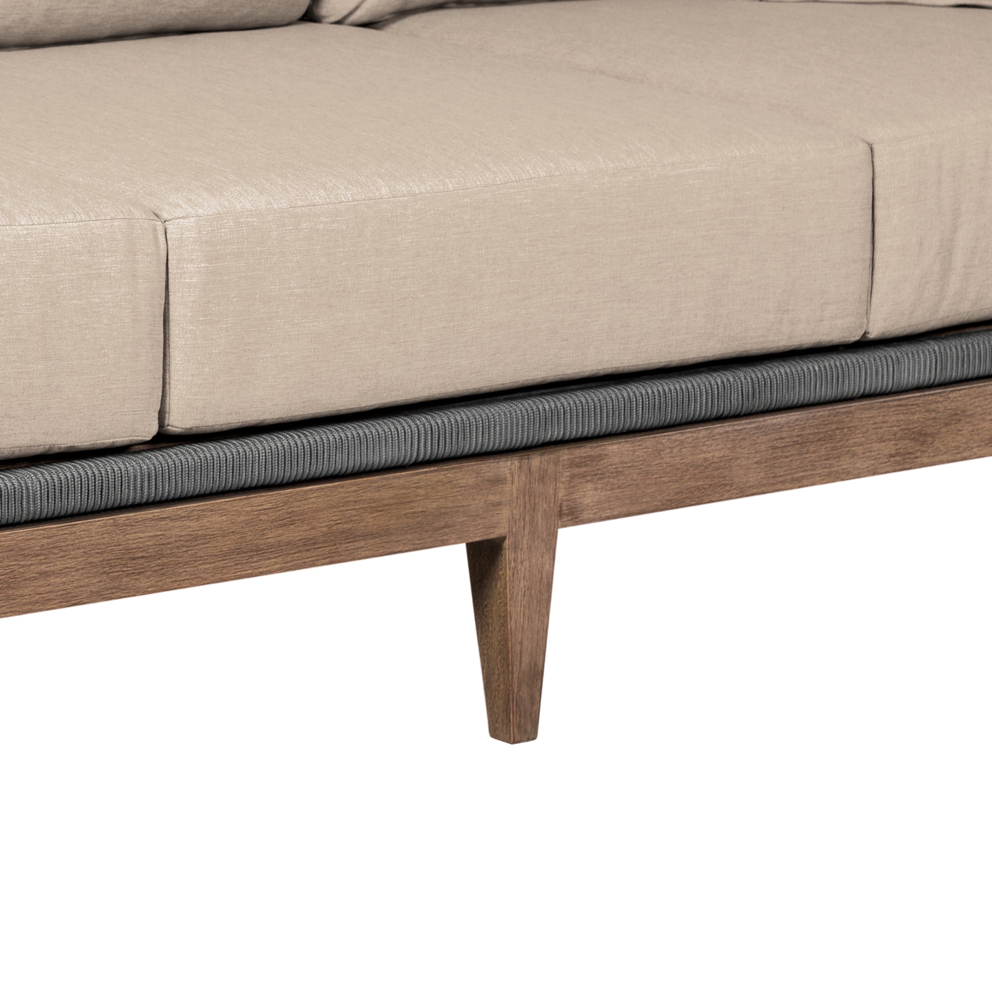Armen Living LCORSOEUCTP Patio-Sofas-Daybeds - View #5