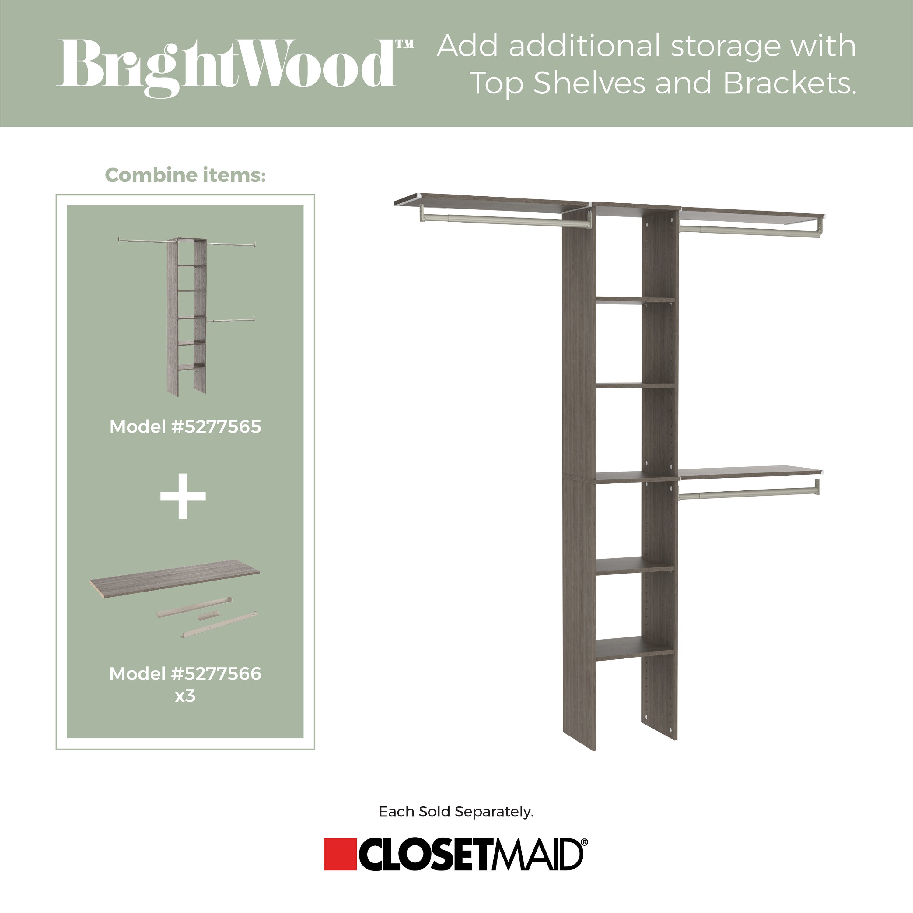 ClosetMaid 10000-02654 Wood-Closet-Kits - View #12