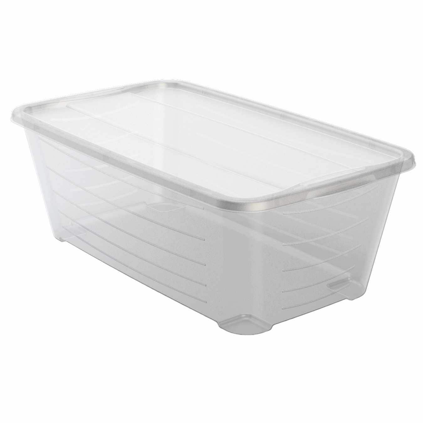 Life Story 14 Quart Plastic Stackable Storage Box Container (6