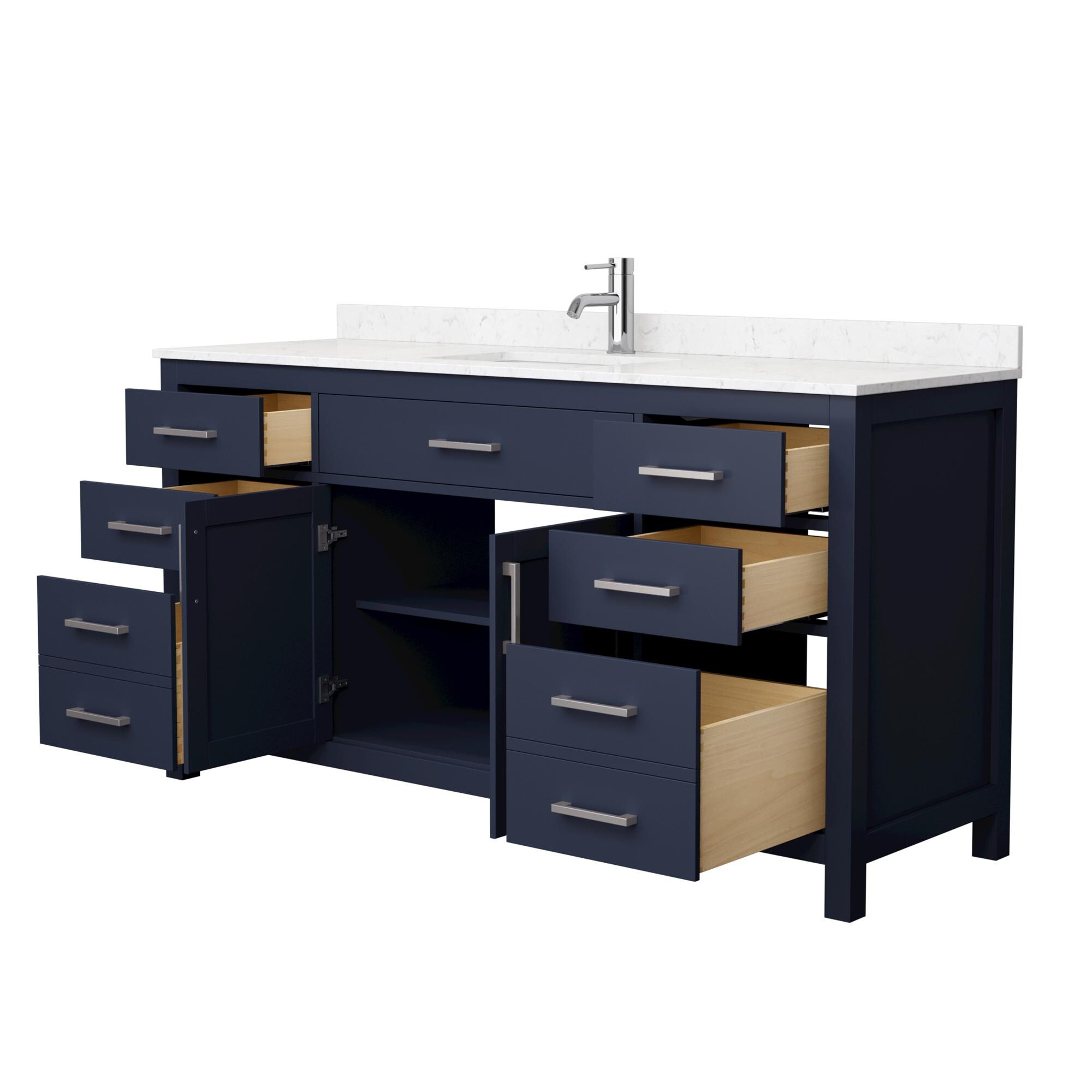 Wyndham Collection WCG242466SBNCCUNSMXX Bath-Vanity-Combo - View #3