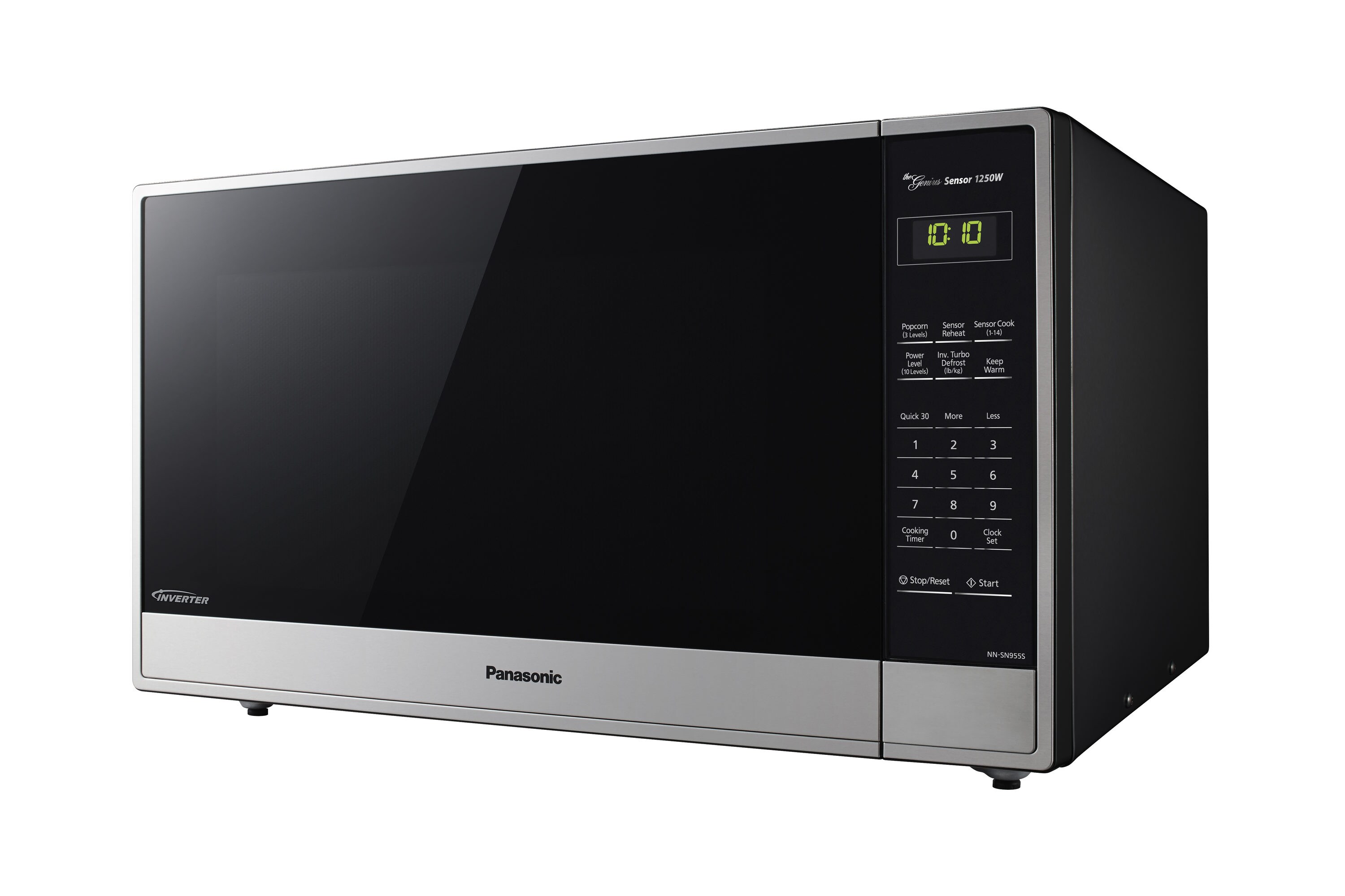 生活家電 掃除機 Panasonic 2.2-cu ft 1250-Watt Countertop Microwave (Stainless 