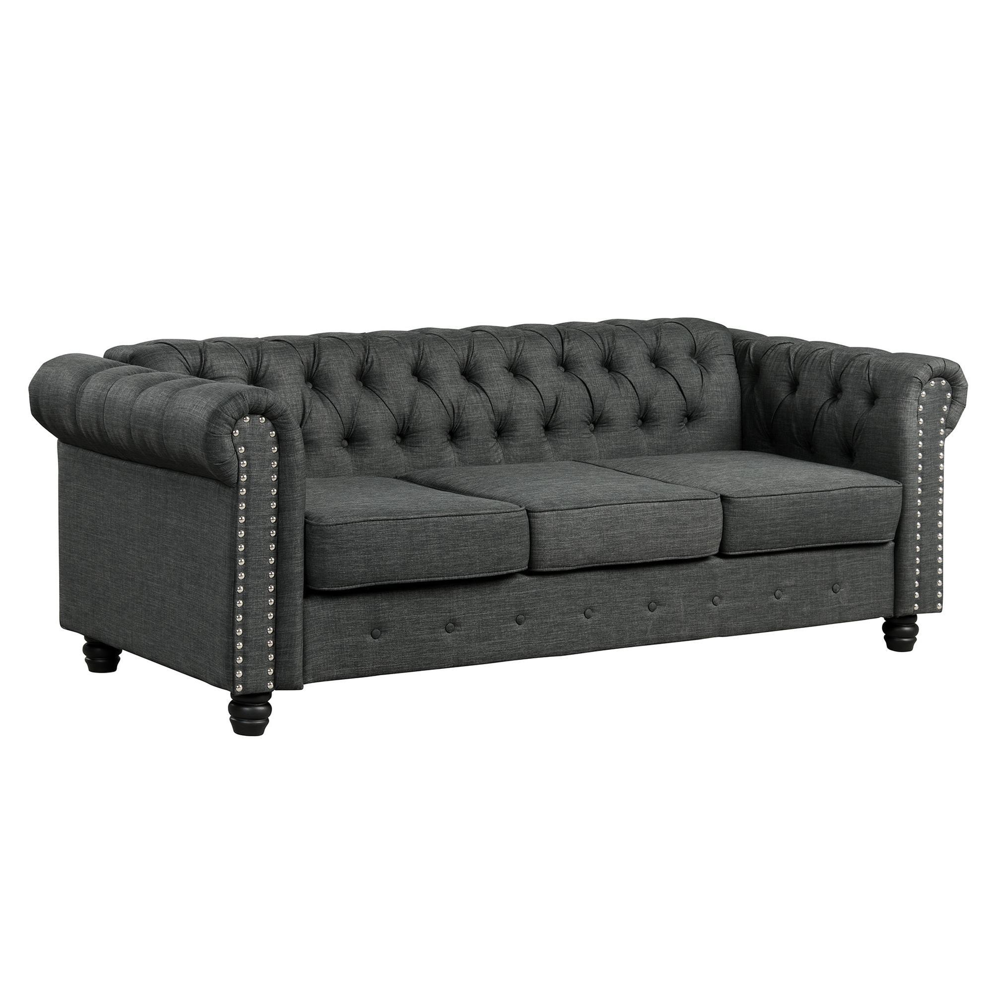 FARATI 8706-GREY-3 Sofas-Loveseats - View #3