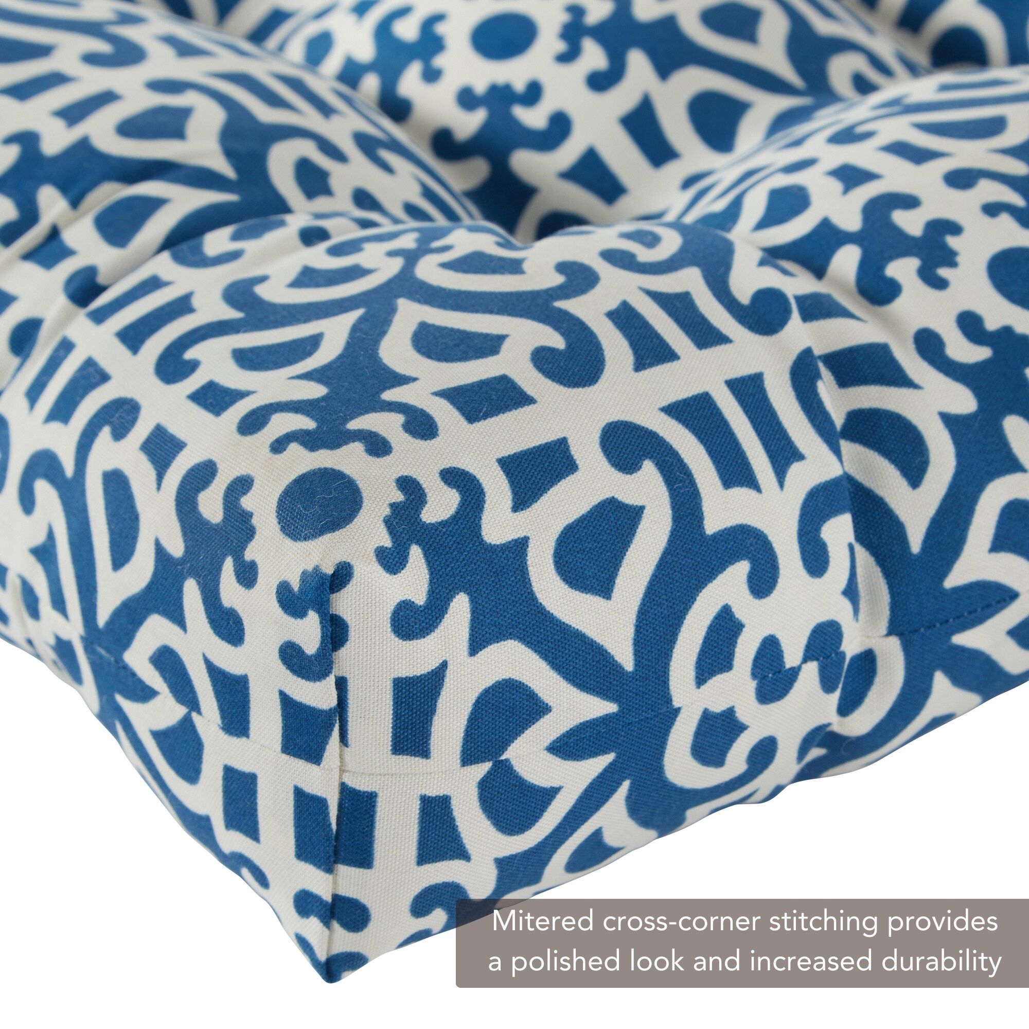 Greendale Home Fashions OC4809-INDIGO Patio-Furniture-Cushions - View #4