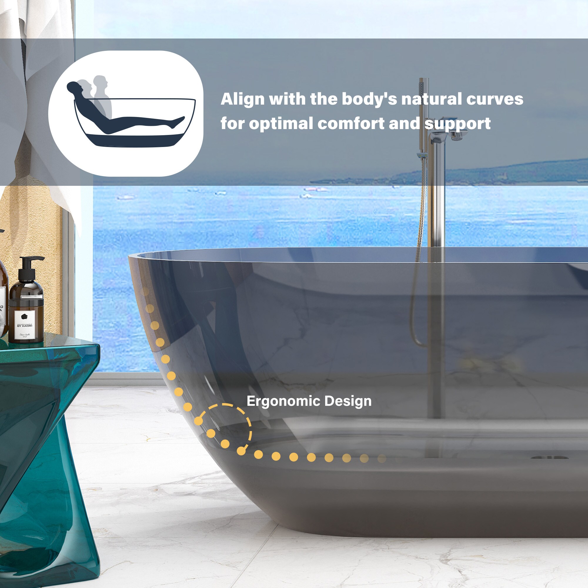 CASAINC CA06013RZPD69AG bathtubs - View #8