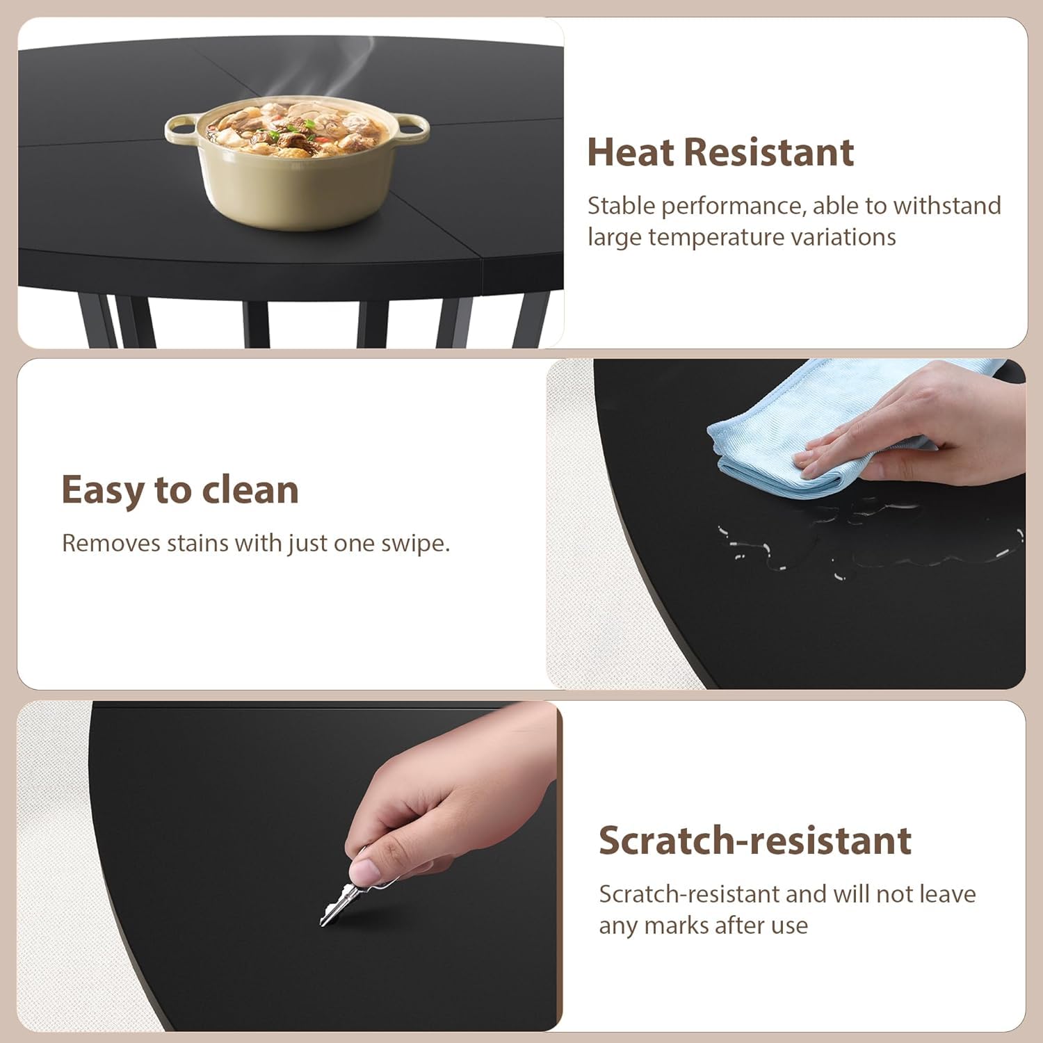 Aoile XH26081002 Dining-Tables - View #3