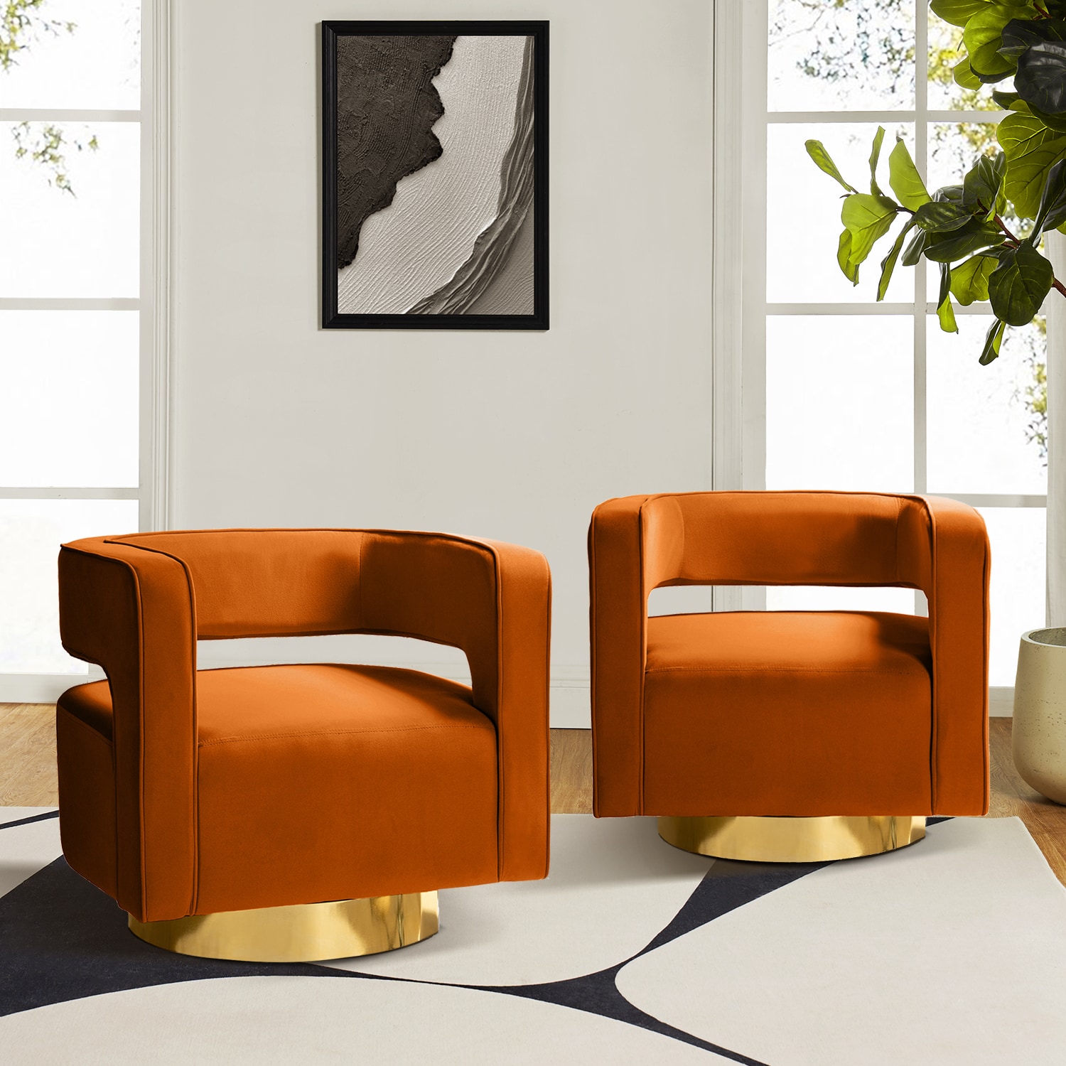 14 Karat Home CHM0141-ORANGE chairs - View #6