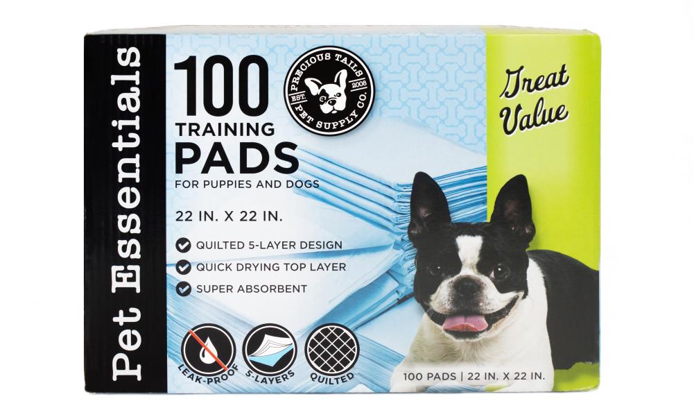 Precious Tails 100-Pack 22-in x 22-in Non Woven Training Pads