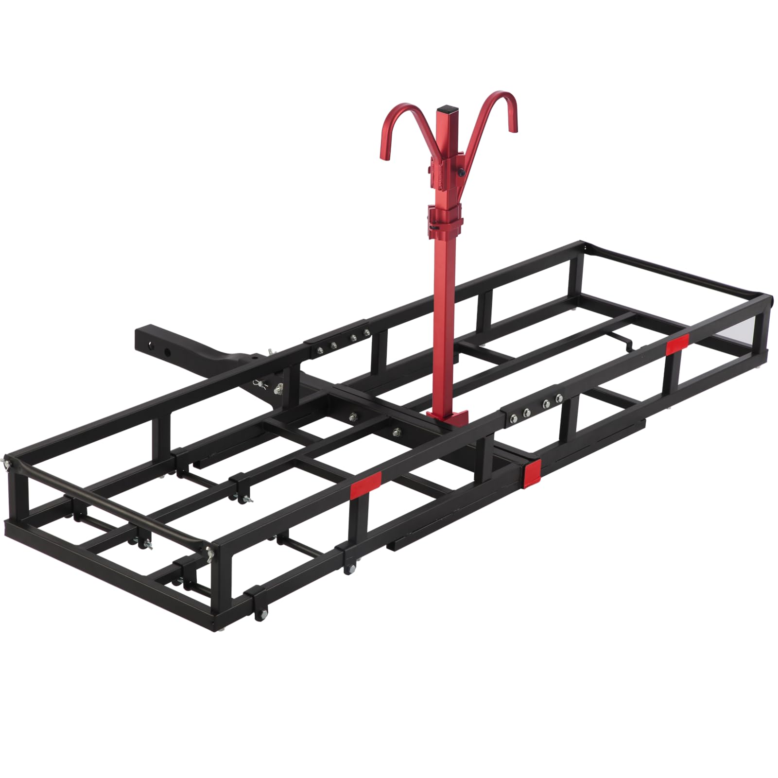 AKSCYZM  Hitch Mount Bike Rack for Ebike Heavy Duty Fits Two Electric Fat Tire Mountain Bicycles Fits Two Inch Receiver for Car SUV Truck RV