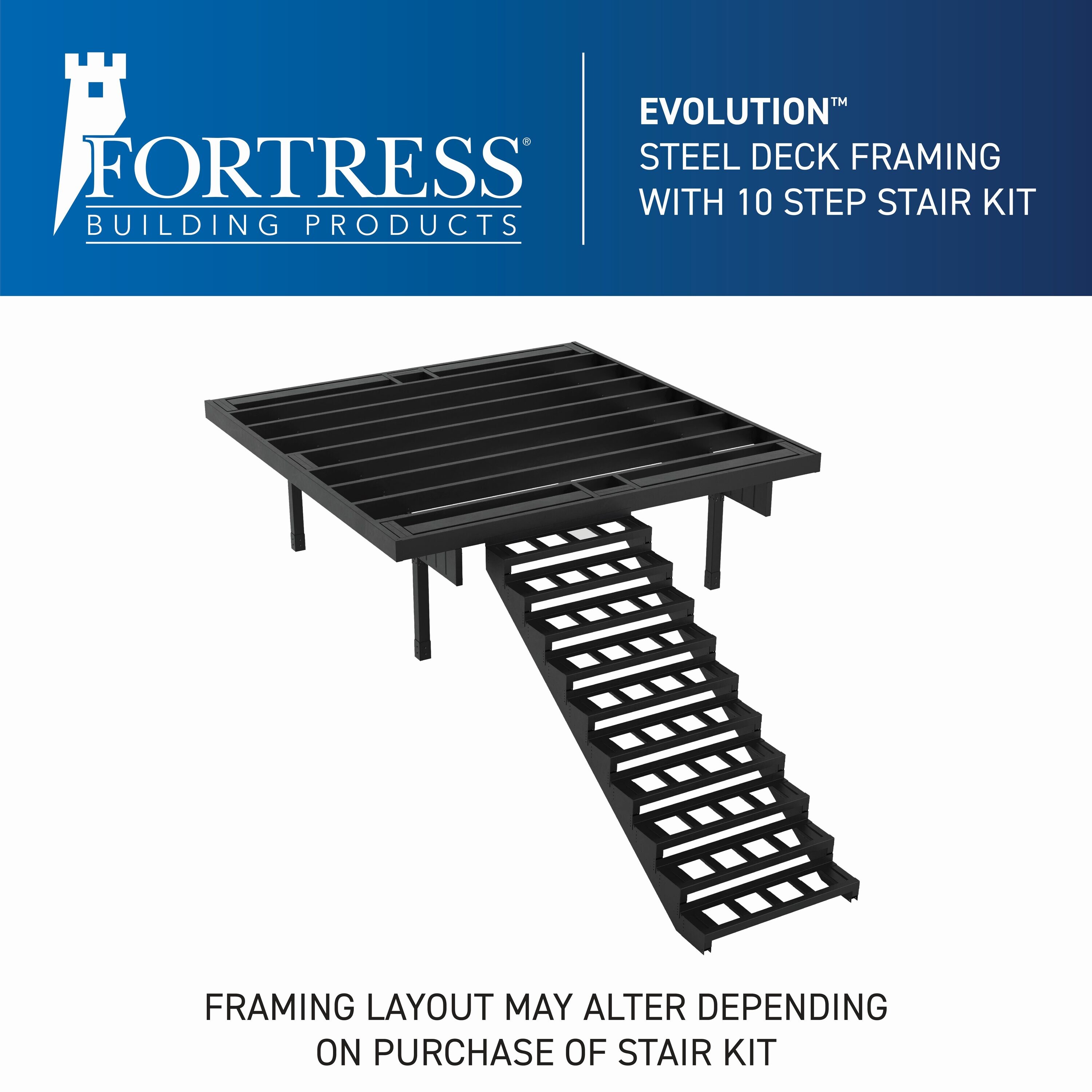 Fortress Building Products K-64403840926 Decking-Kits - View #2