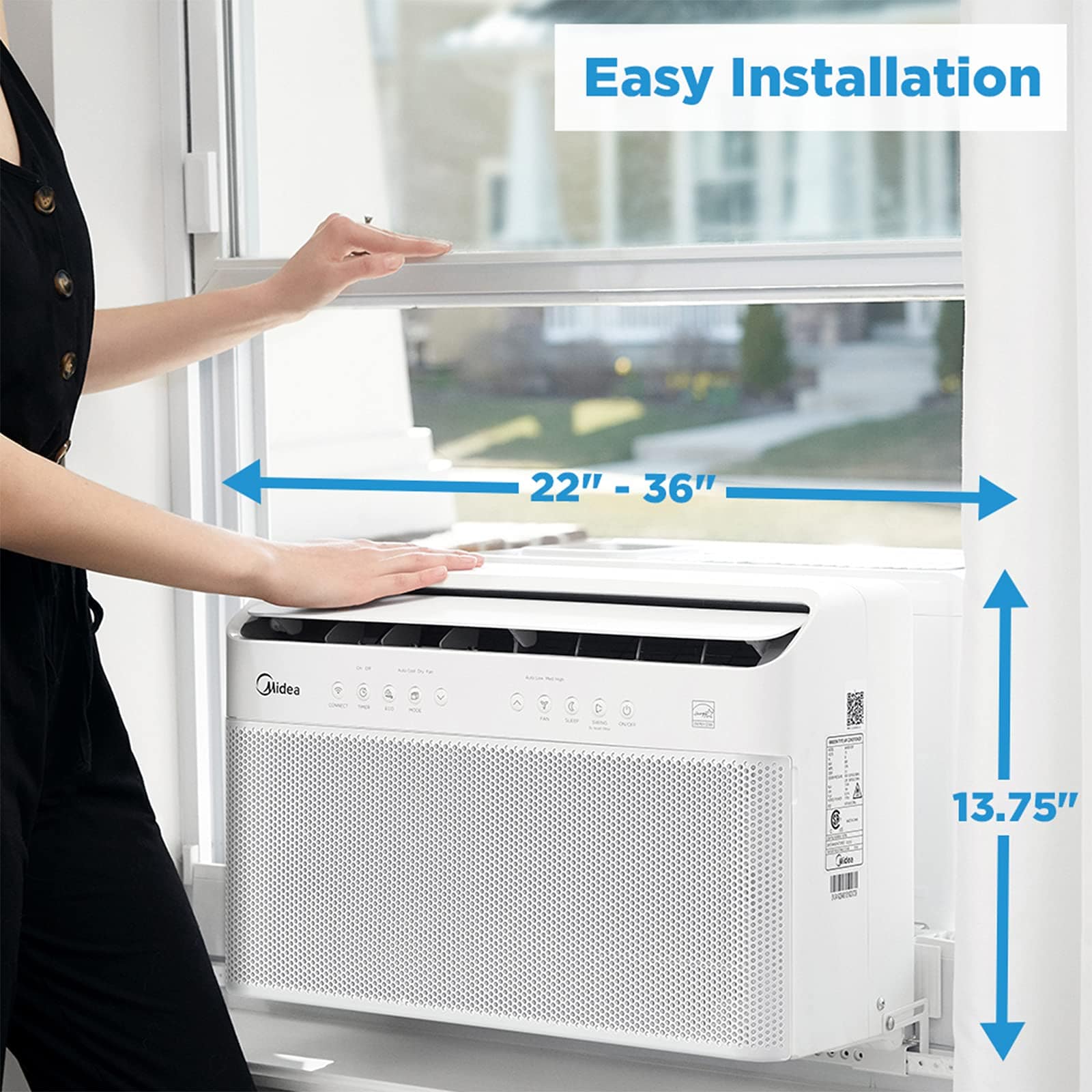 Kahomvis N7-QPF2-9AAA Window-Air-Conditioners - View #7
